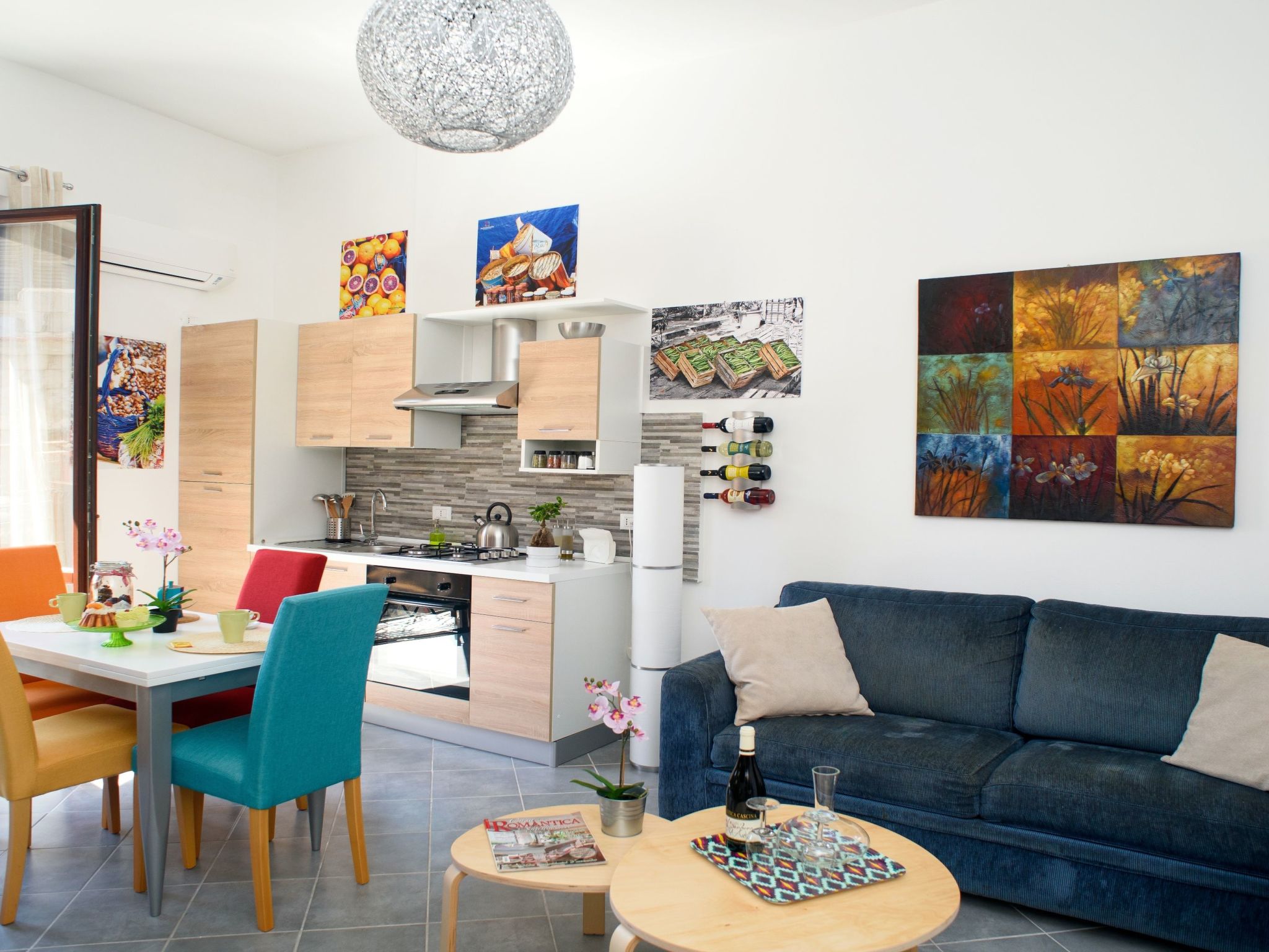 Ein-Zimmer-Wohnung 'Capo House' mit Balkon-Binnen