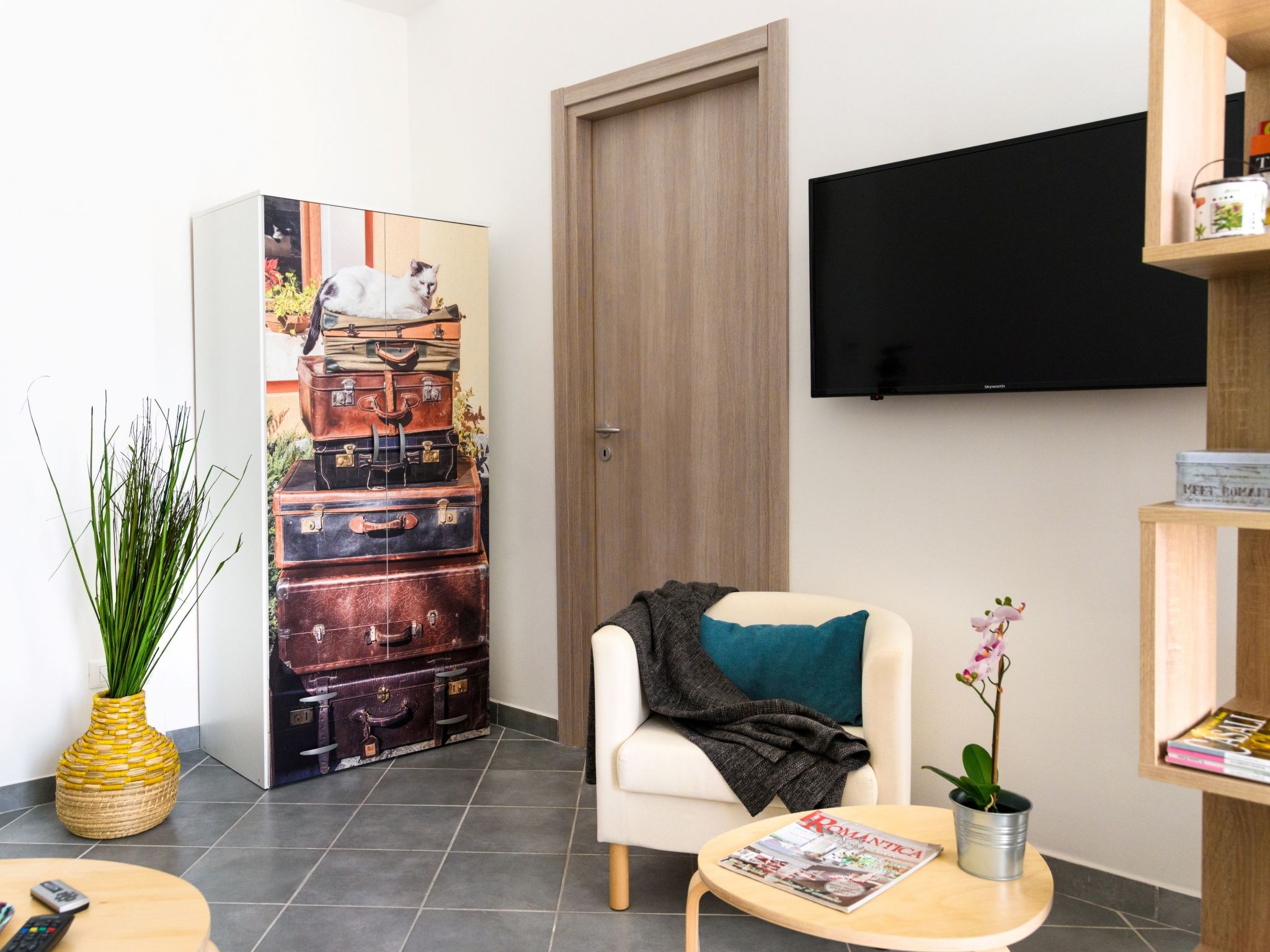 Ein-Zimmer-Wohnung 'Capo House' mit Balkon-Binnen