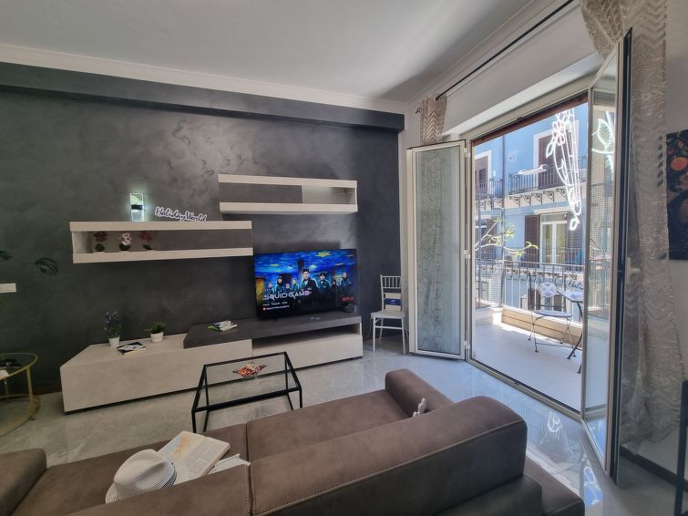 Ruim appartement voor 5 personen in het hart van Palermo in Palermo