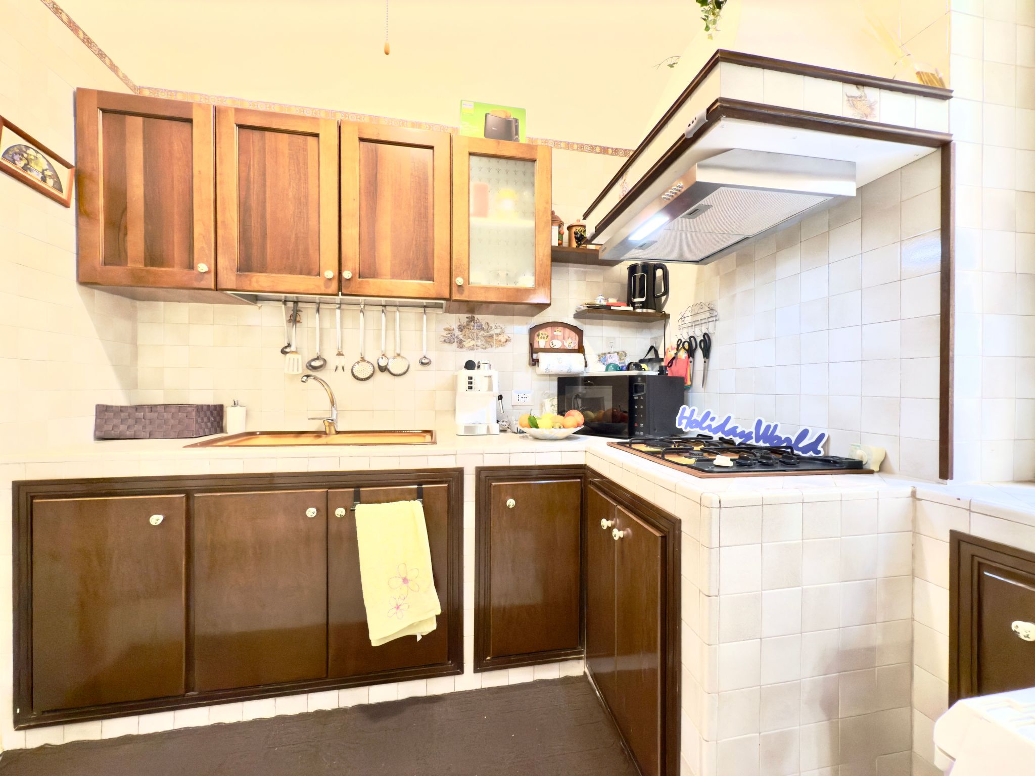 Altes Dorf bei Holiday World-Drinnen