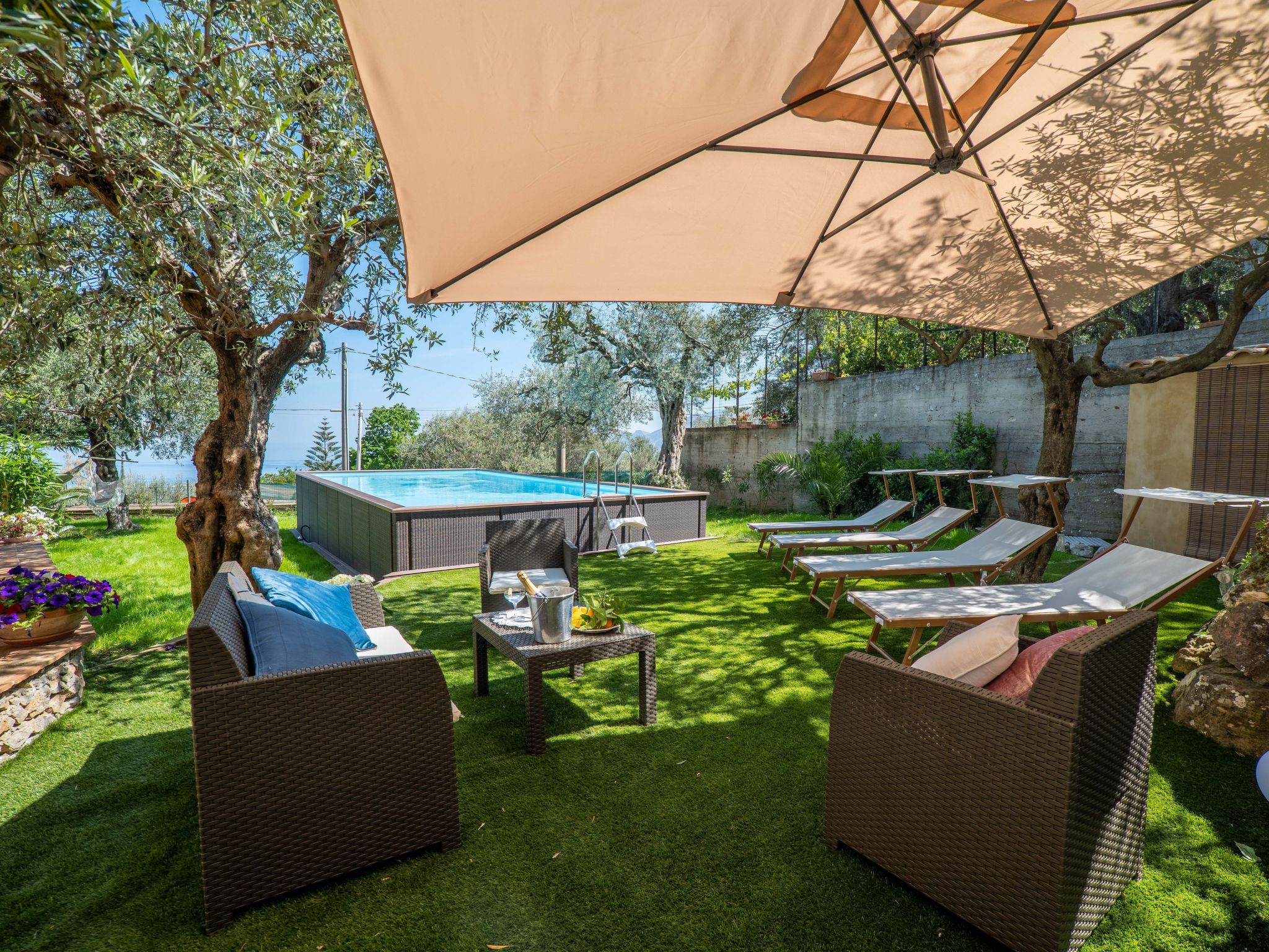 Vakantiehuis met privé zwembad in Carini (Italië) voor 8 personen