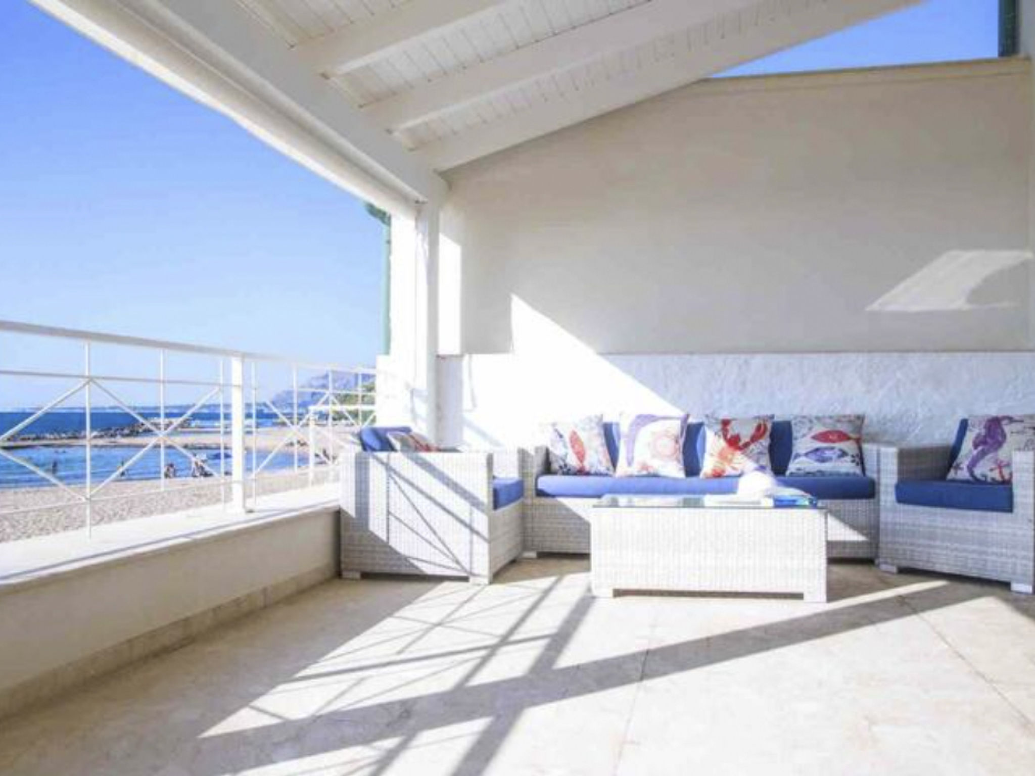 Villa am Meer Trappeto-Drinnen