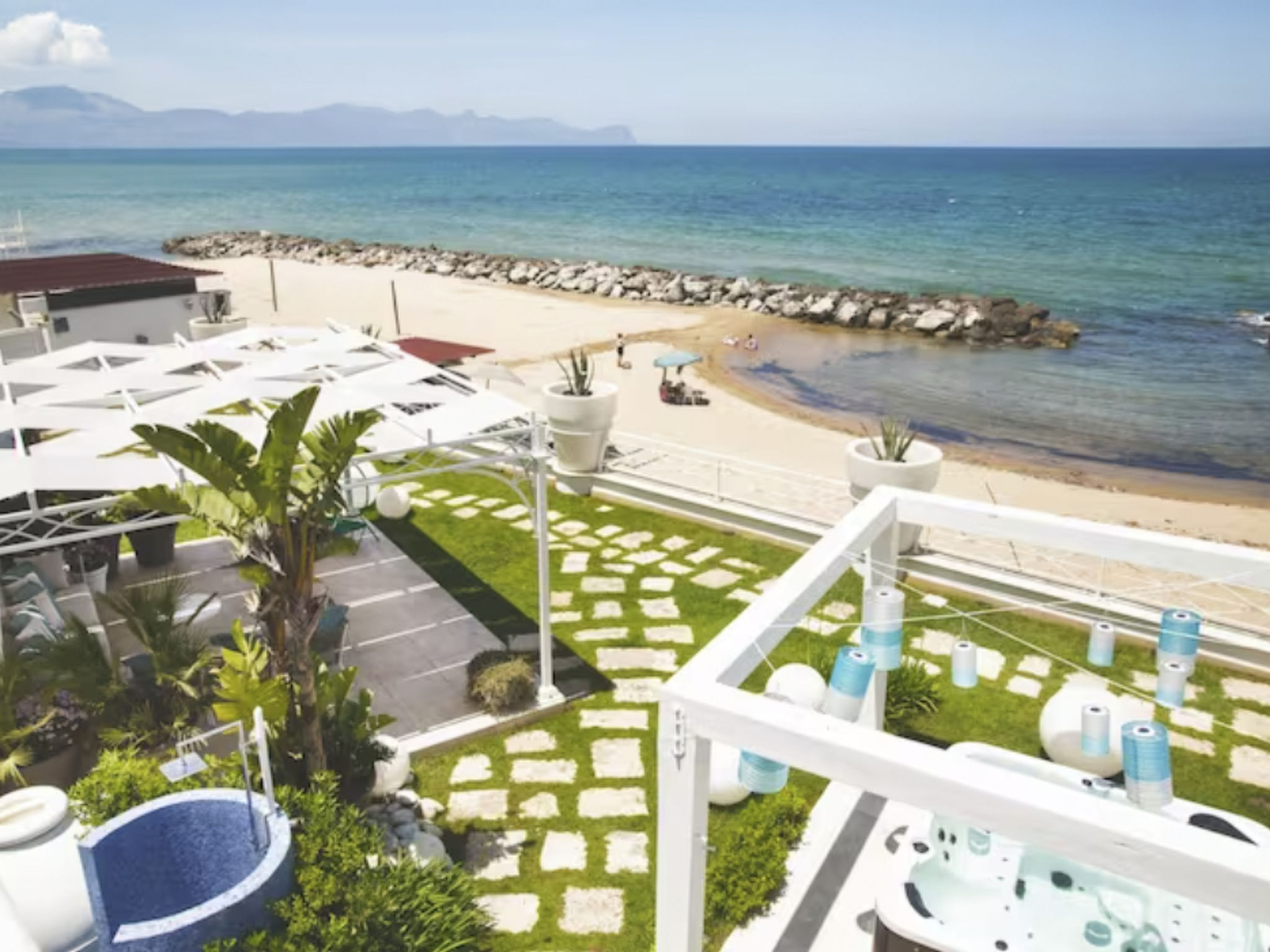 Vakantiehuis in Trappeto (Italië) 1 hond is welkom