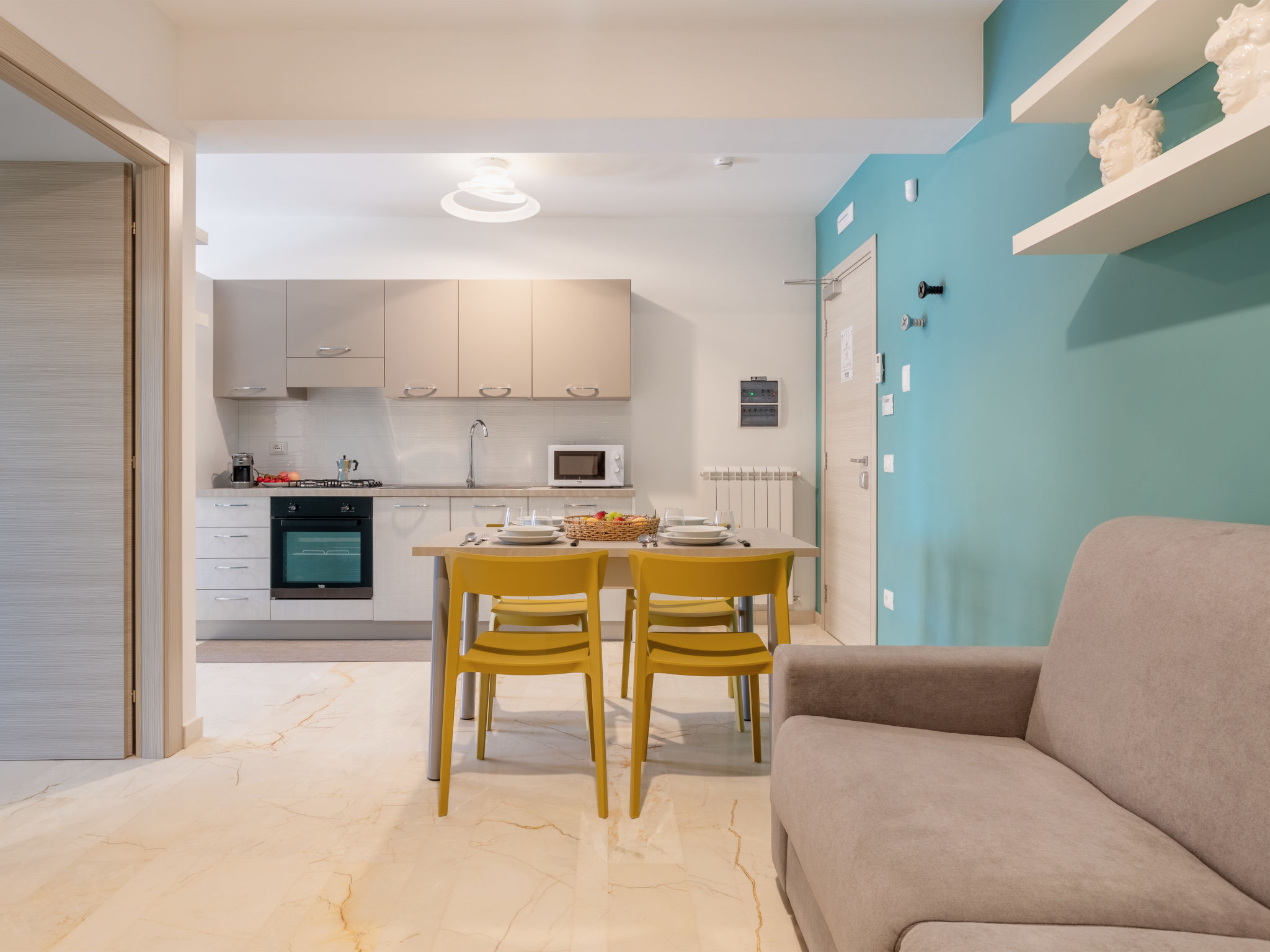 Appartement Palermo – Cuisine et coin repas, photo 8 sur 30