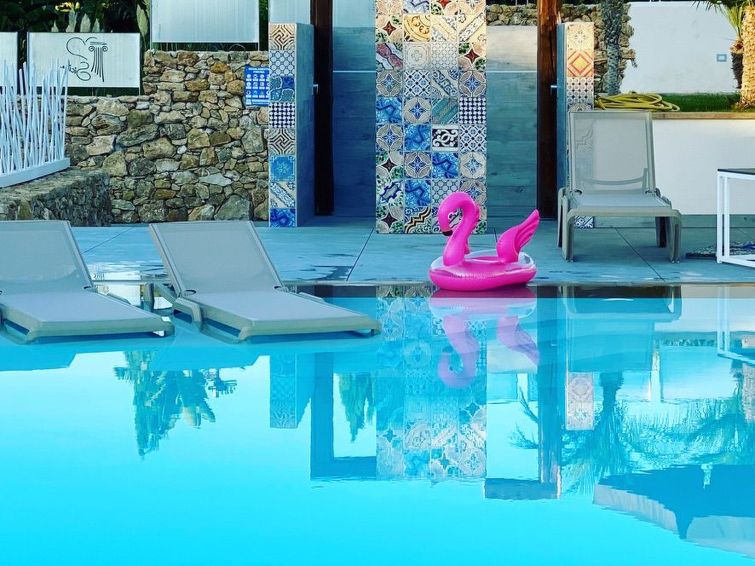 Wohnung Glicine Mit Schwimmbad Und Meerblick - Balestrate