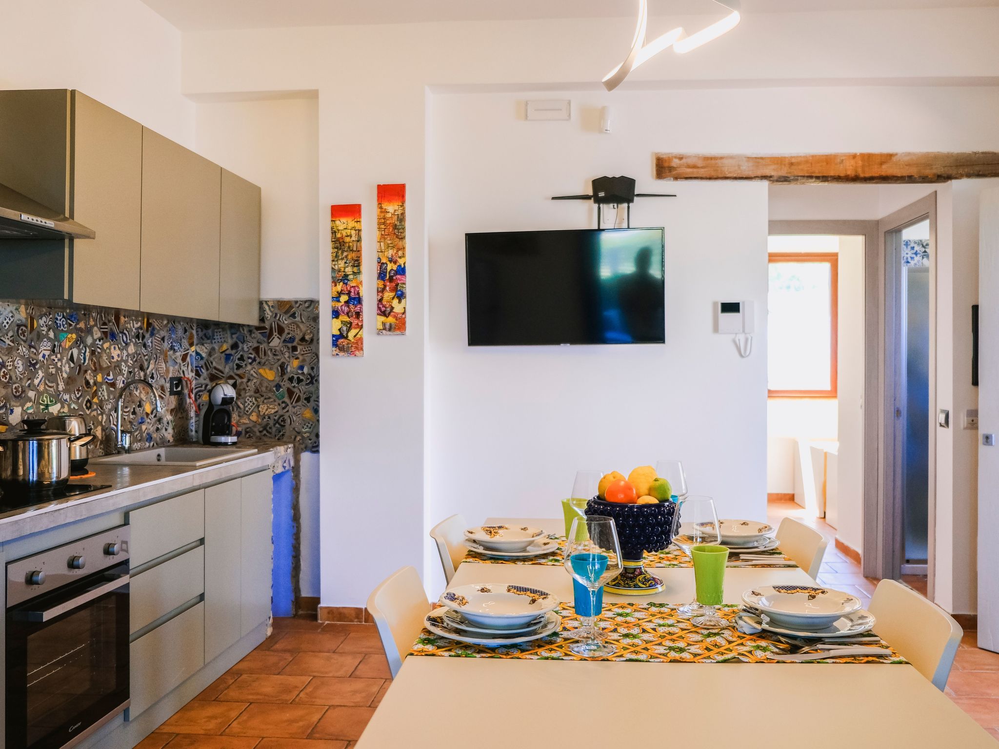 Wohnung in Balestrate mit Schwimmbad und Meerblick-Image-tags.info