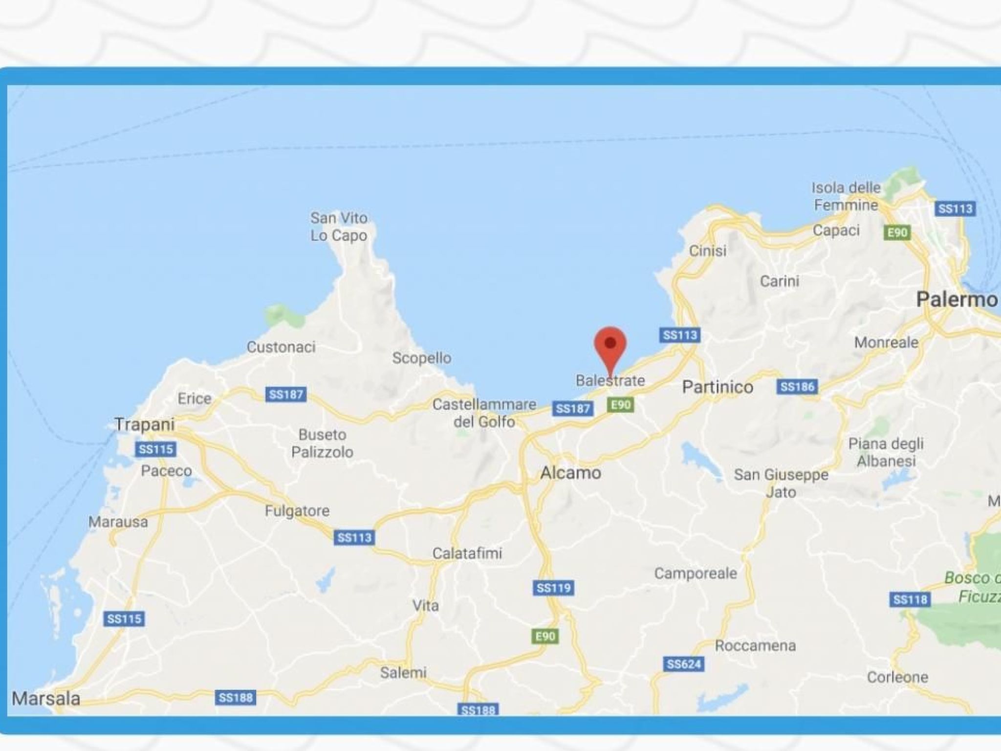 Villetta Cottone in Balestrate-Binnen