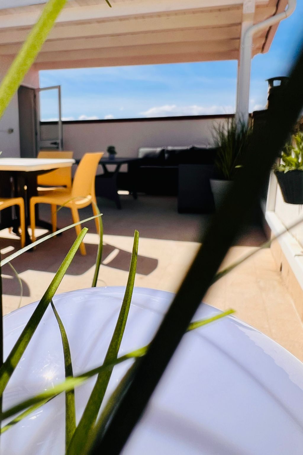 Anna Penthouse mit Terrasse-Dedans