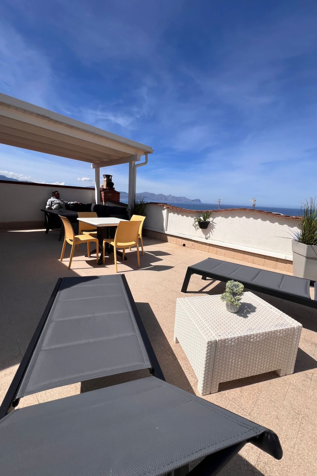 Anna Penthouse mit Terrasse-Dedans