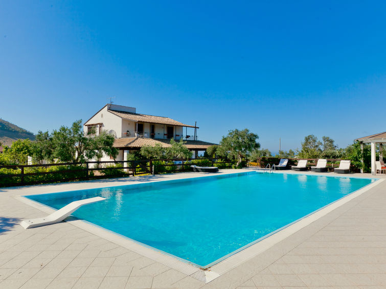 Villa met open haard en privézwembad in Castellammare del Golfo in Castellammare del Golfo