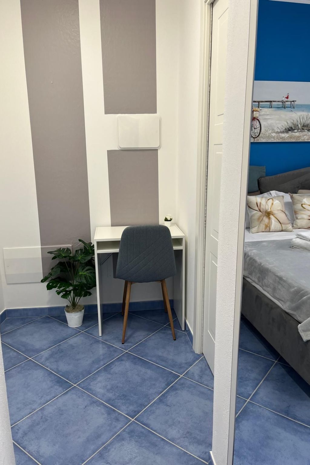 Oikos Design-Ferienwohnung mit Aussicht-Binnen