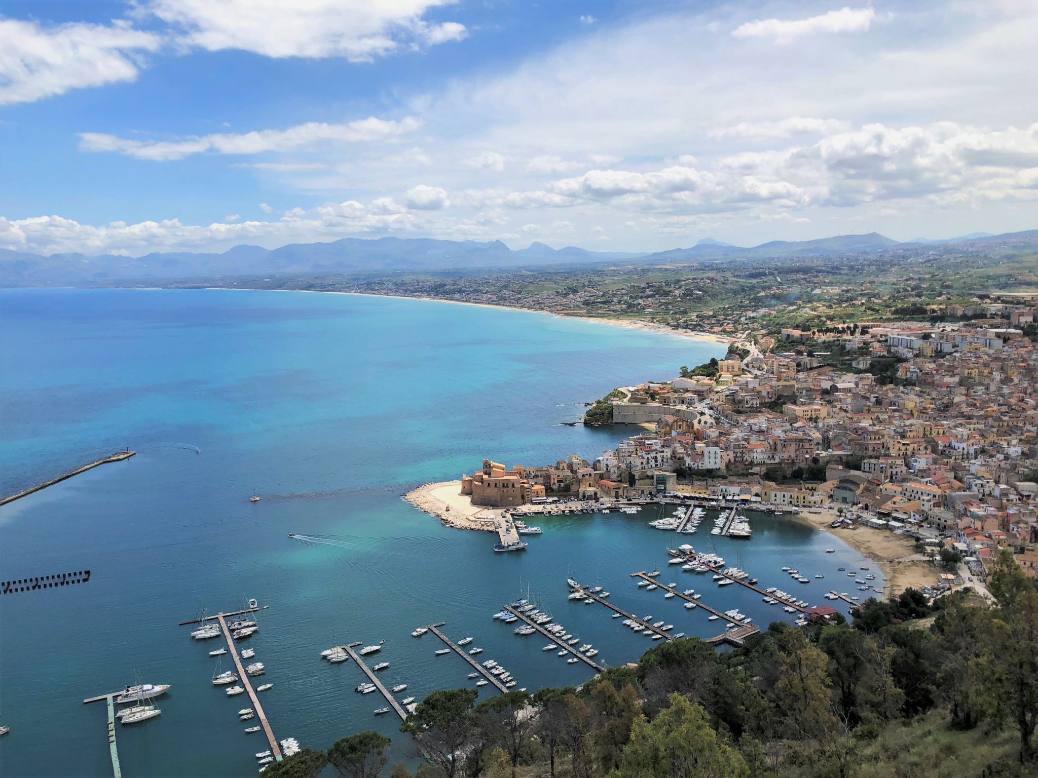 Angenehmes Haus in Castellammare Del Golfo mit privatem Pool-Omgeving