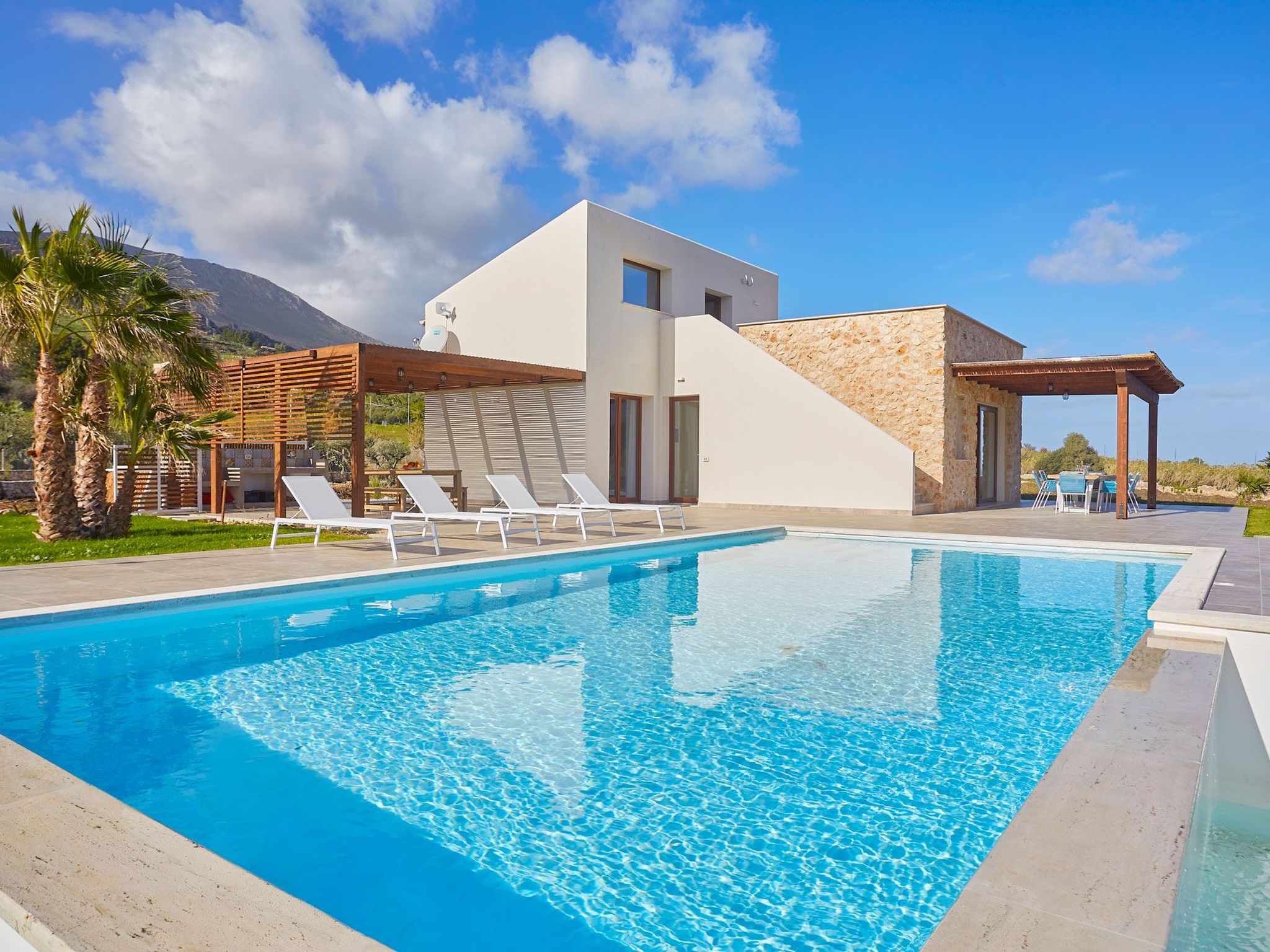 Vakantiehuis met privé zwembad in Castellammare del Golfo (Italië) voor 6 personen