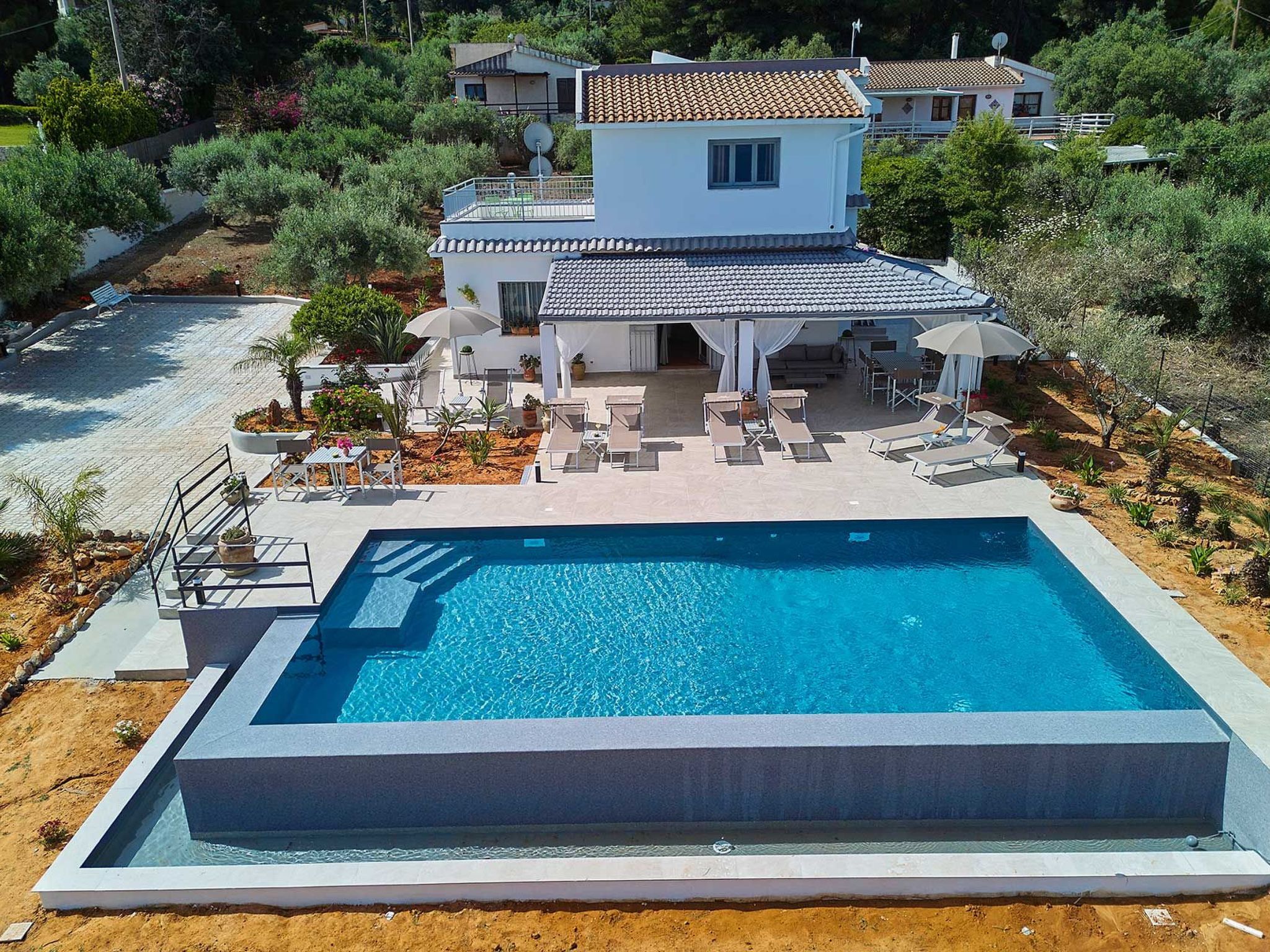 Maison Charming Villa Antonella with pool and sea view – Chambre, photo 33 sur 37