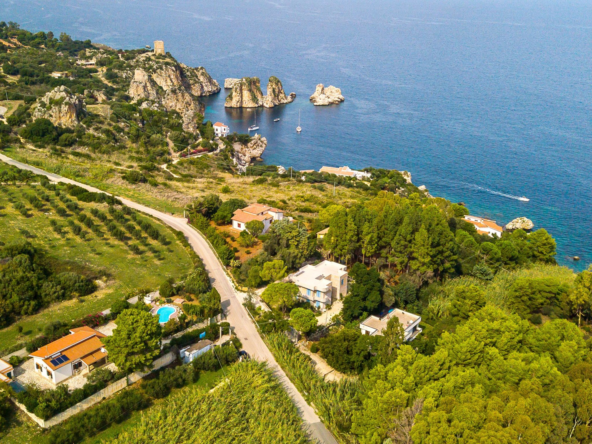 Villa La Vela – Vue aérienne, photo 21 sur 24