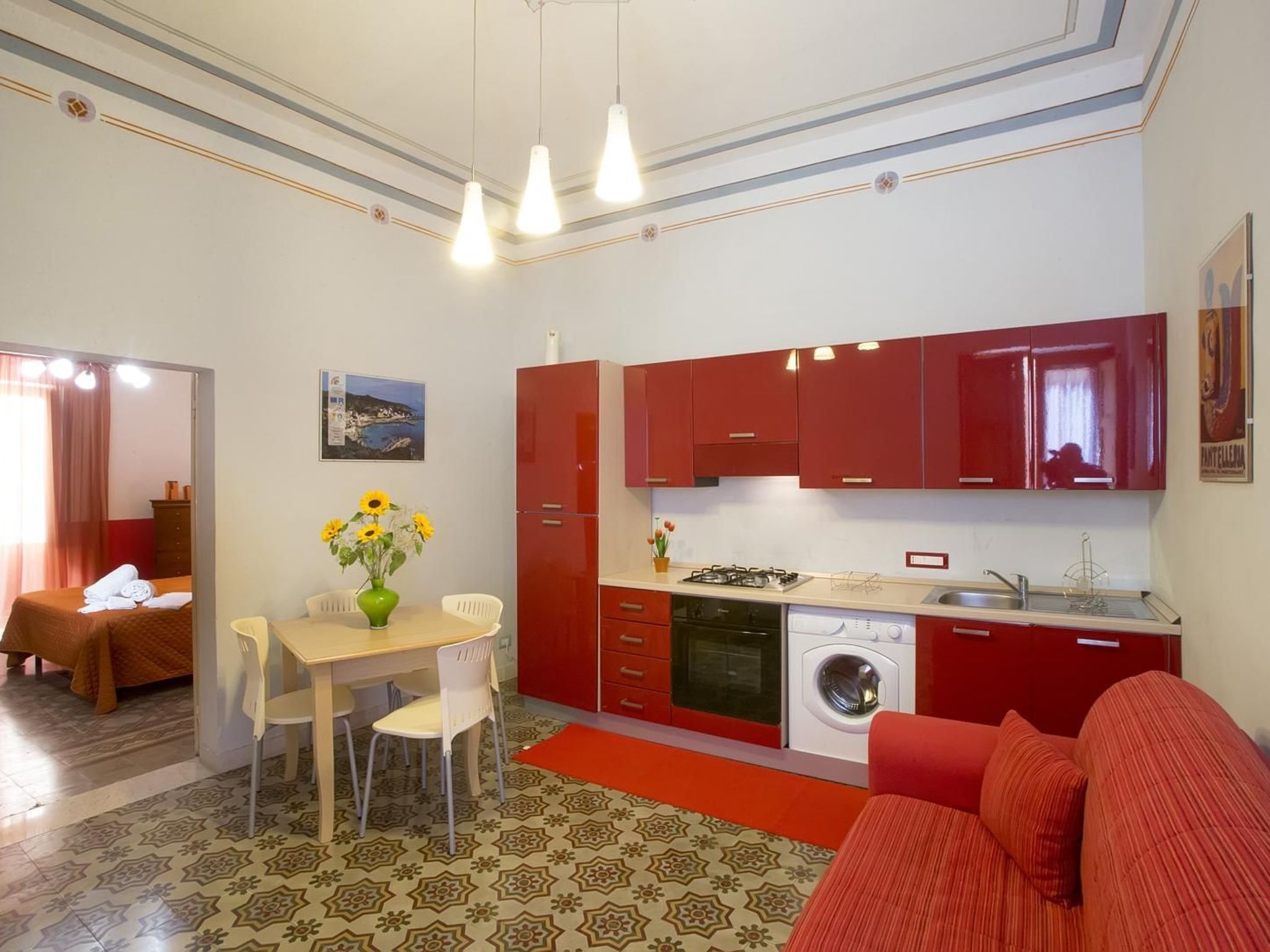 Appartement in Trapani mit Terrasse