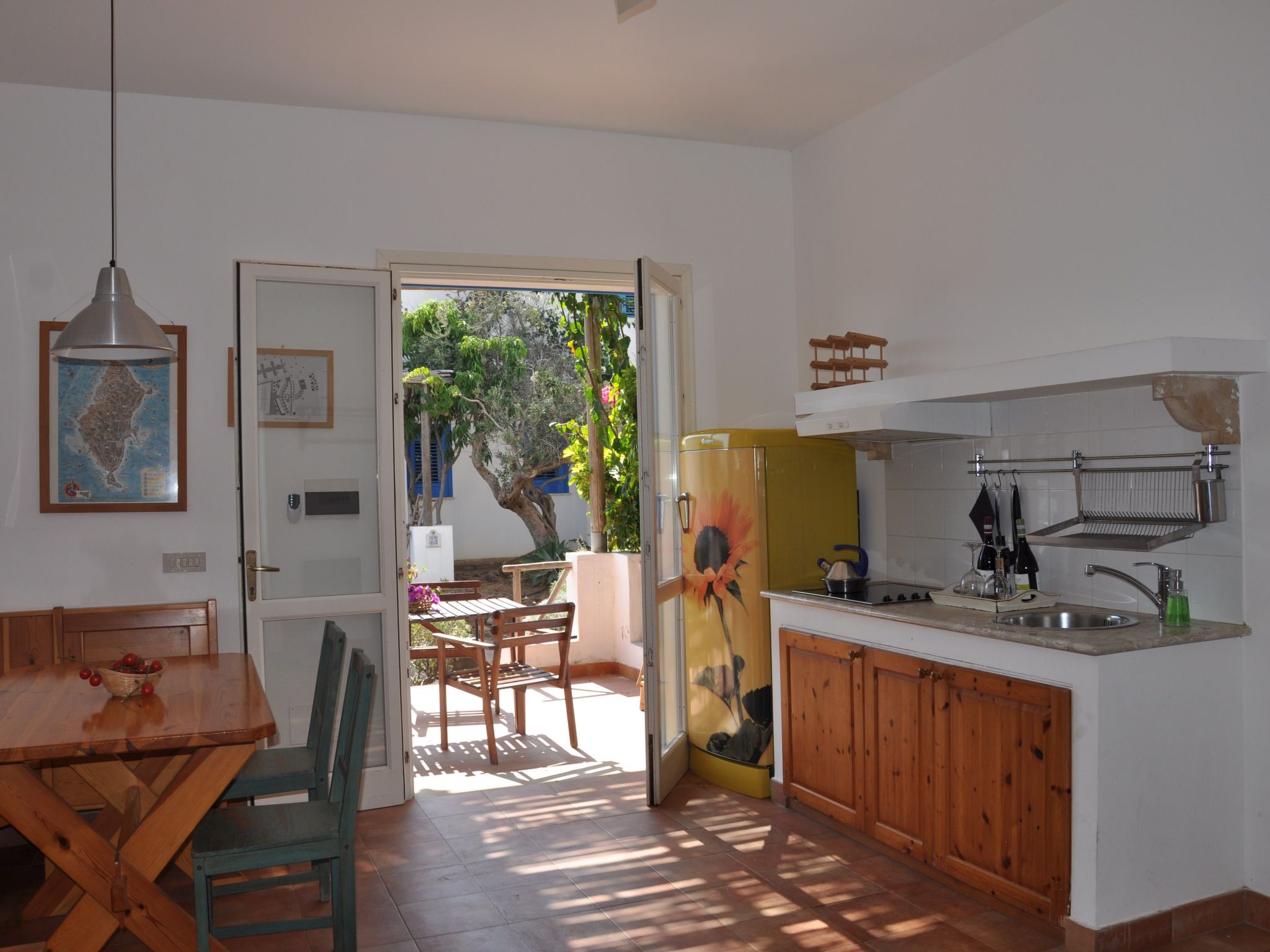 Marettimo' Wohnung in Strandnähe-Dedans