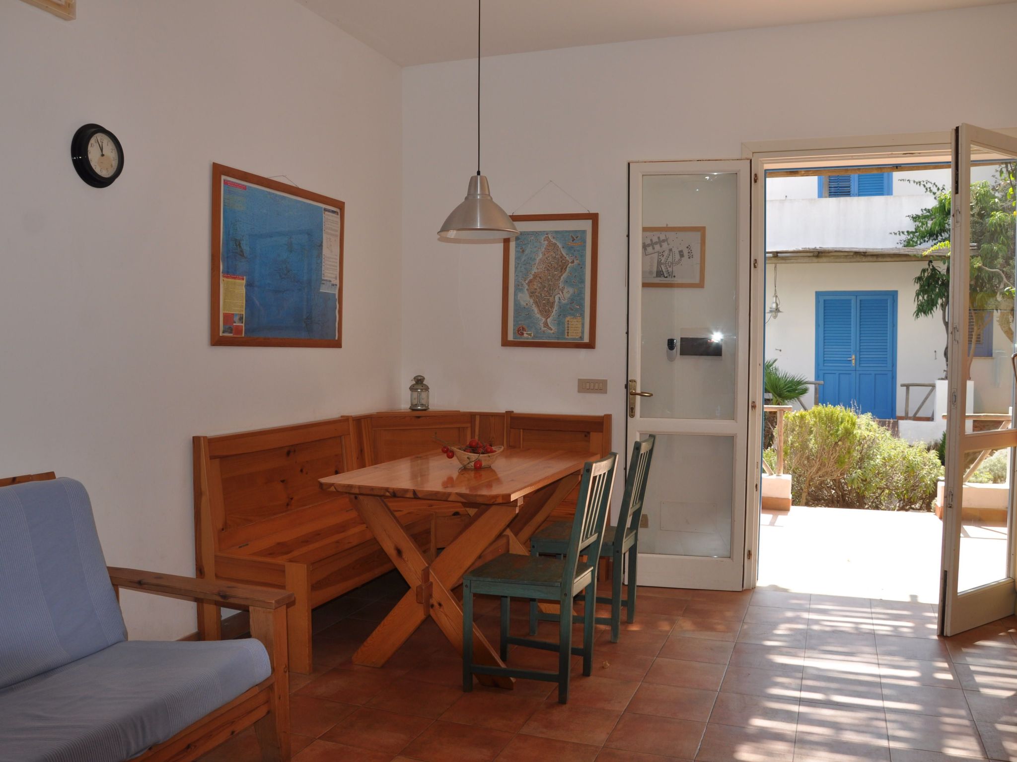 Marettimo' Wohnung in Strandnähe-Dedans