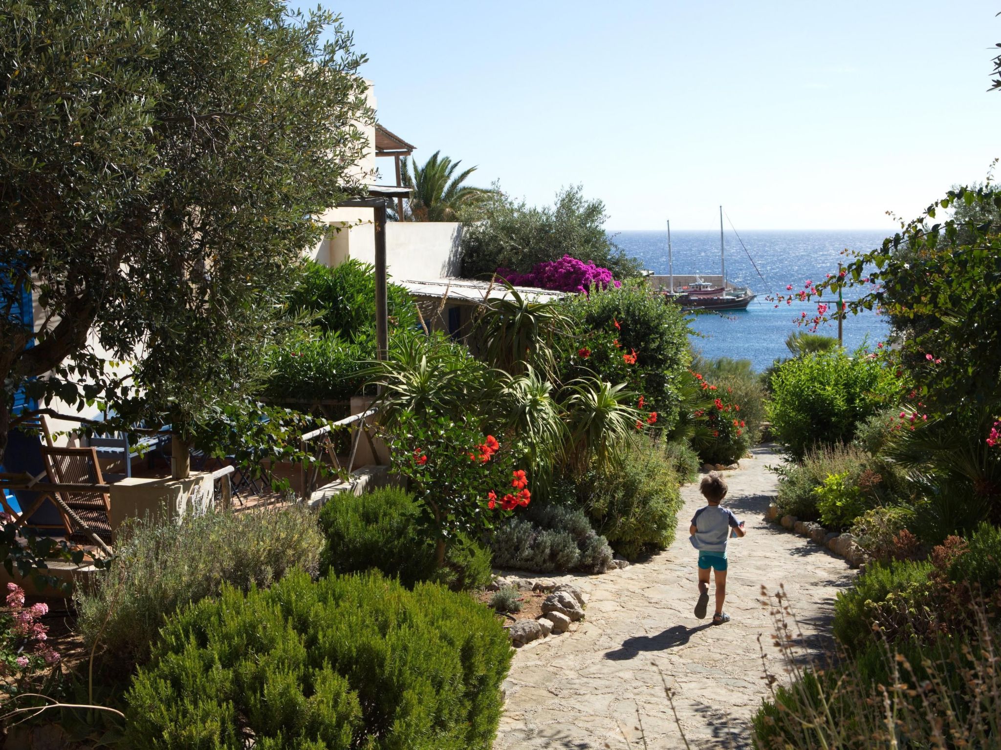 Marettimo' Wohnung in Strandnähe-Dehors