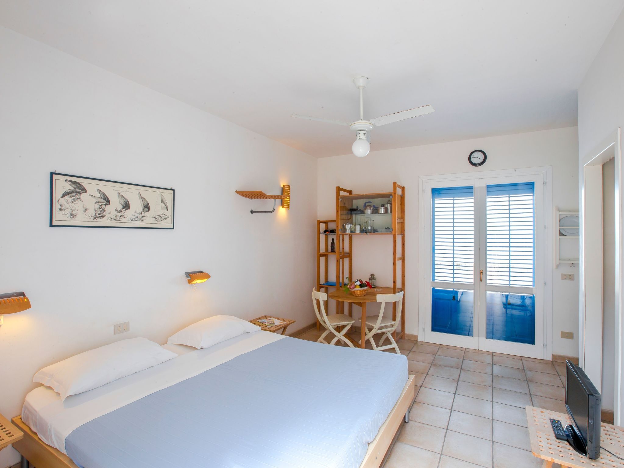 Wohnung in Marettimo mit Terrasse, gemeinsamem Pool und Garten