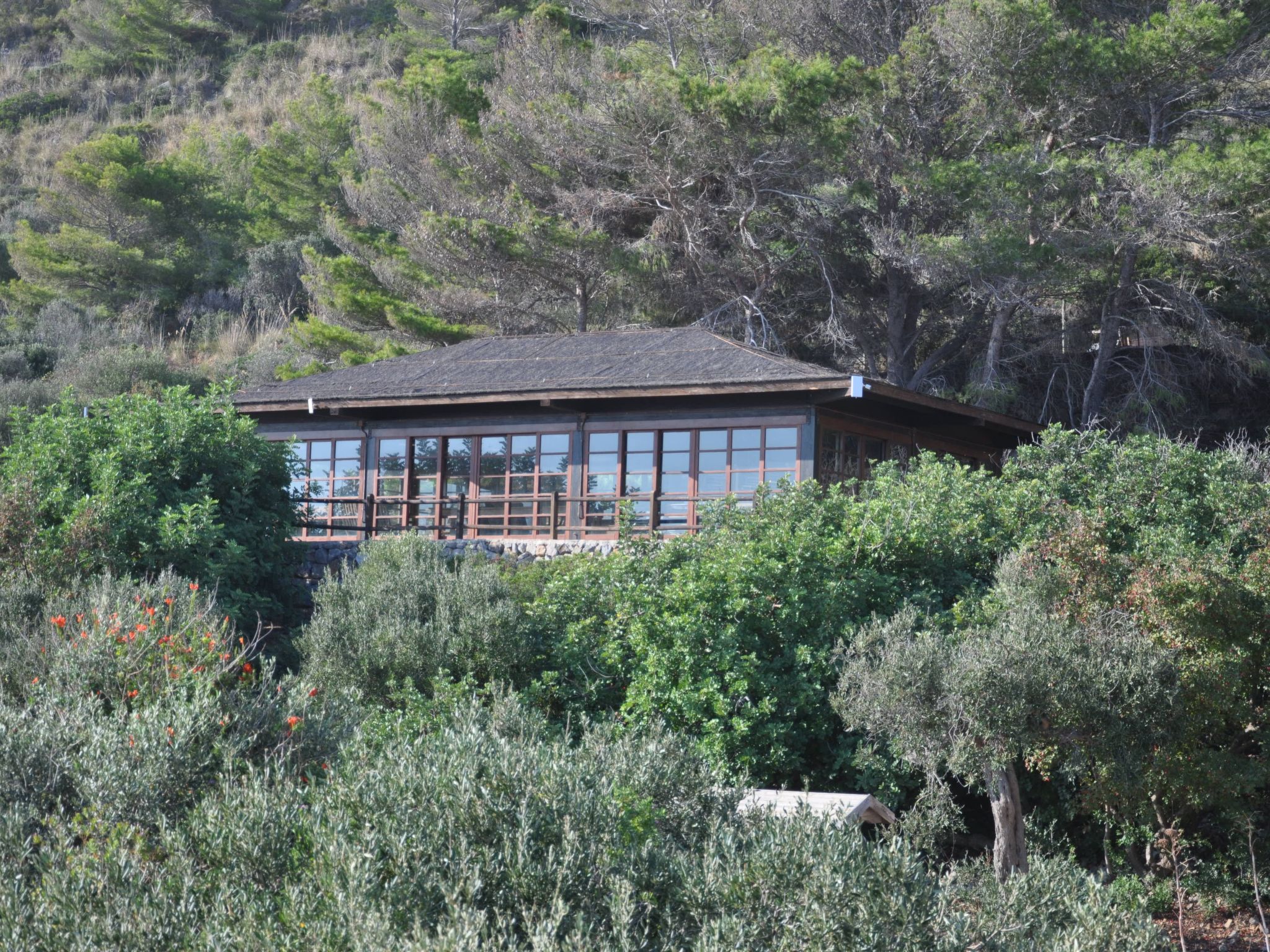 Wohnung in Marettimo mit Terrasse, gemeinsamem Pool und Garten-Dehors