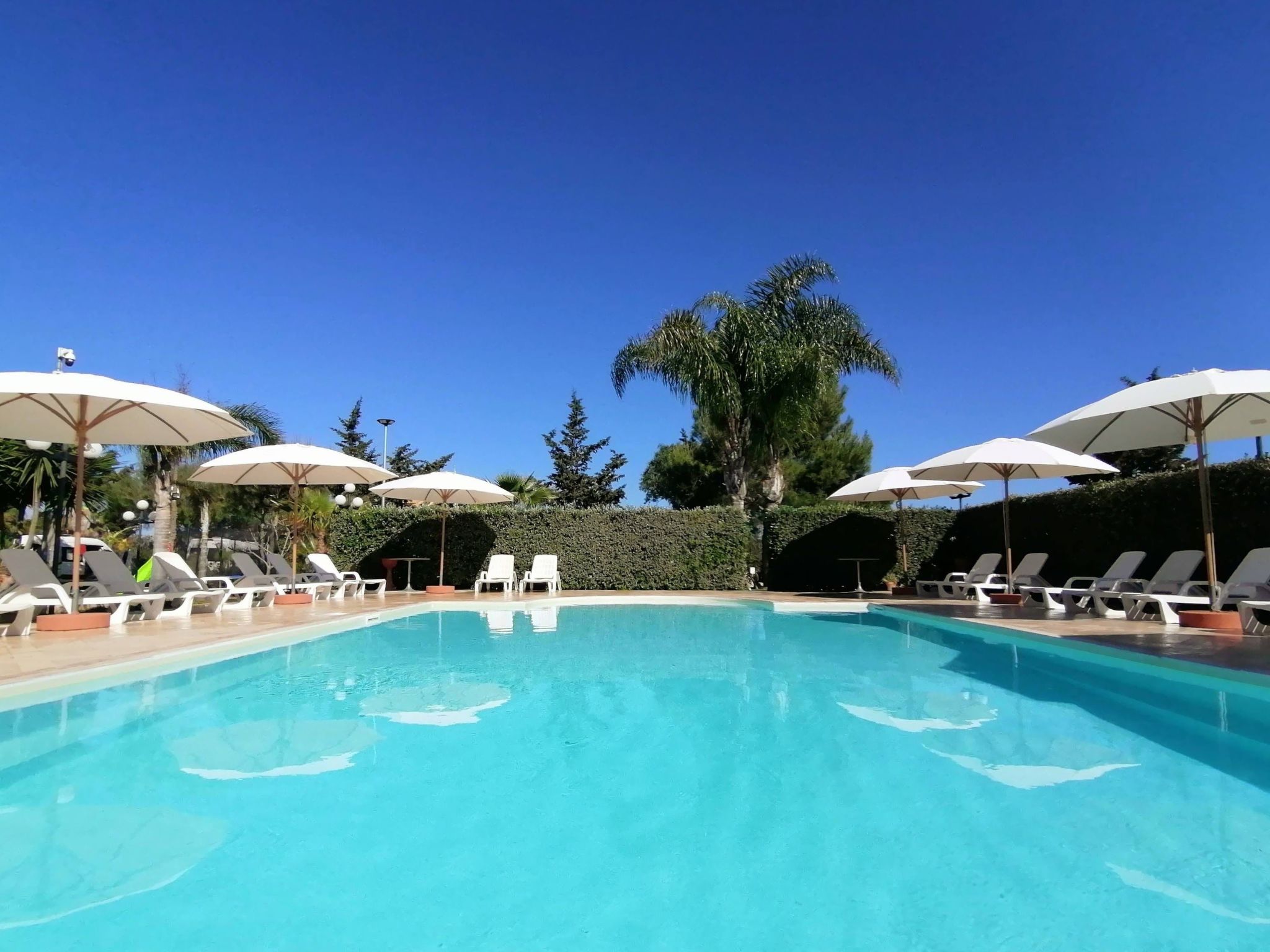 Appartement in Marsala mit gemeinschaftlichem Pool, Grill und Garten-Binnen