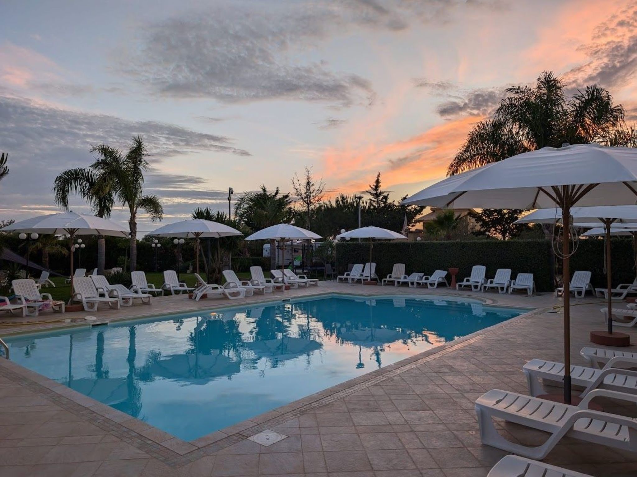 Appartement in Marsala mit gemeinschaftlichem Pool, Grill und Garten-Binnen