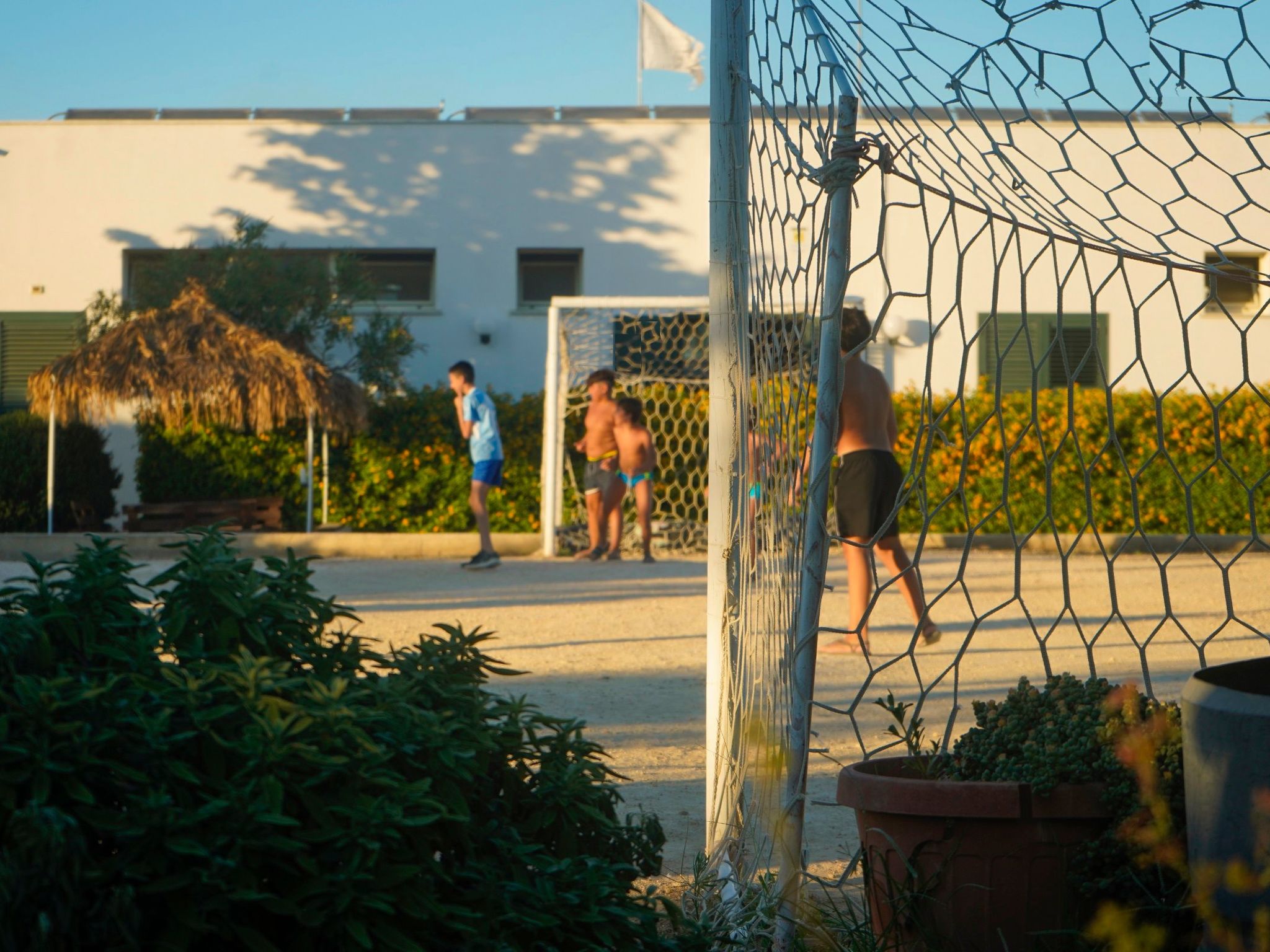 Appartement in Marsala mit gemeinschaftlichem Pool, Grill und Garten-Binnen