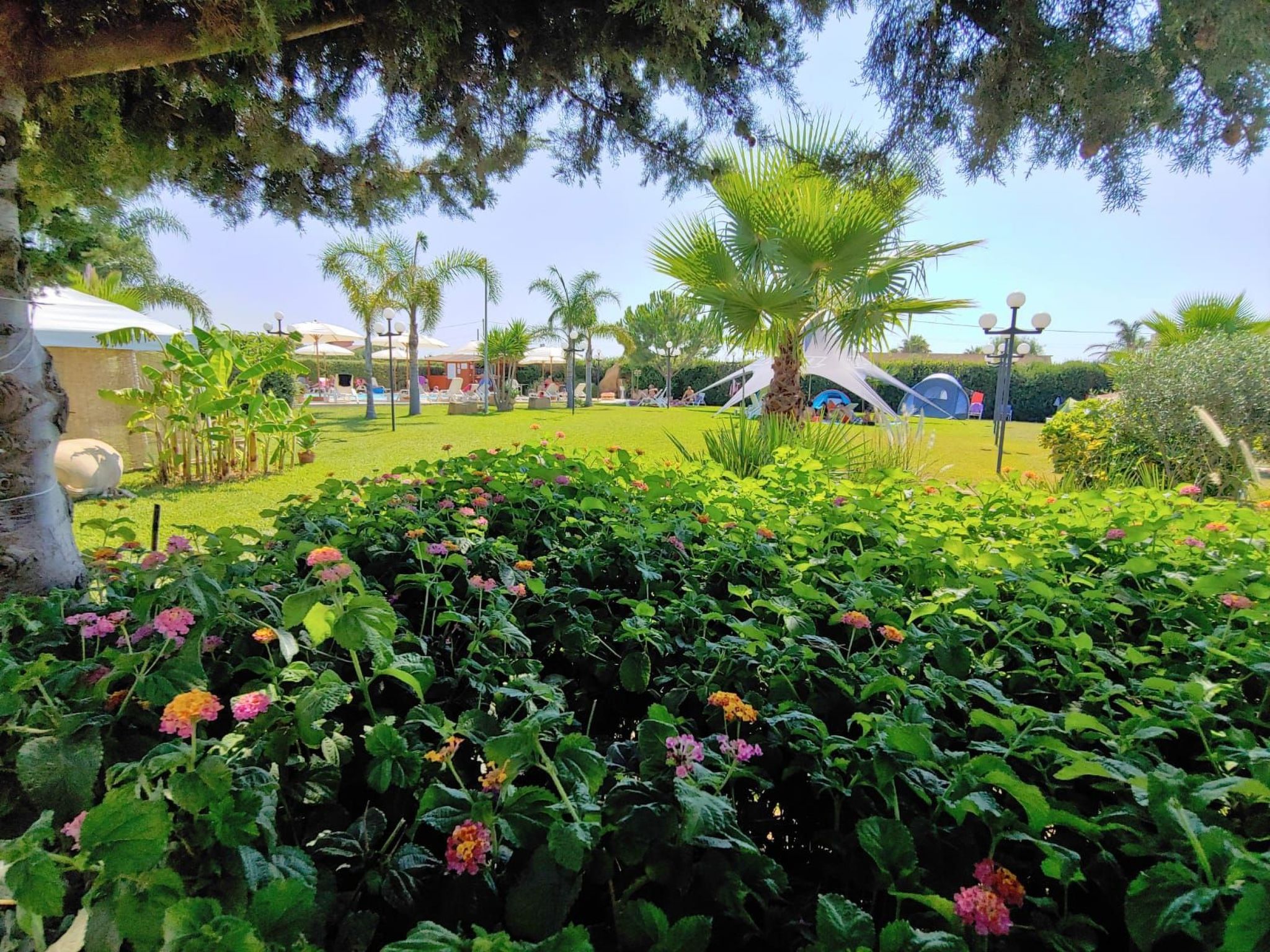 Appartement in Marsala mit gemeinschaftlichem Pool, Grill und Garten-Binnen