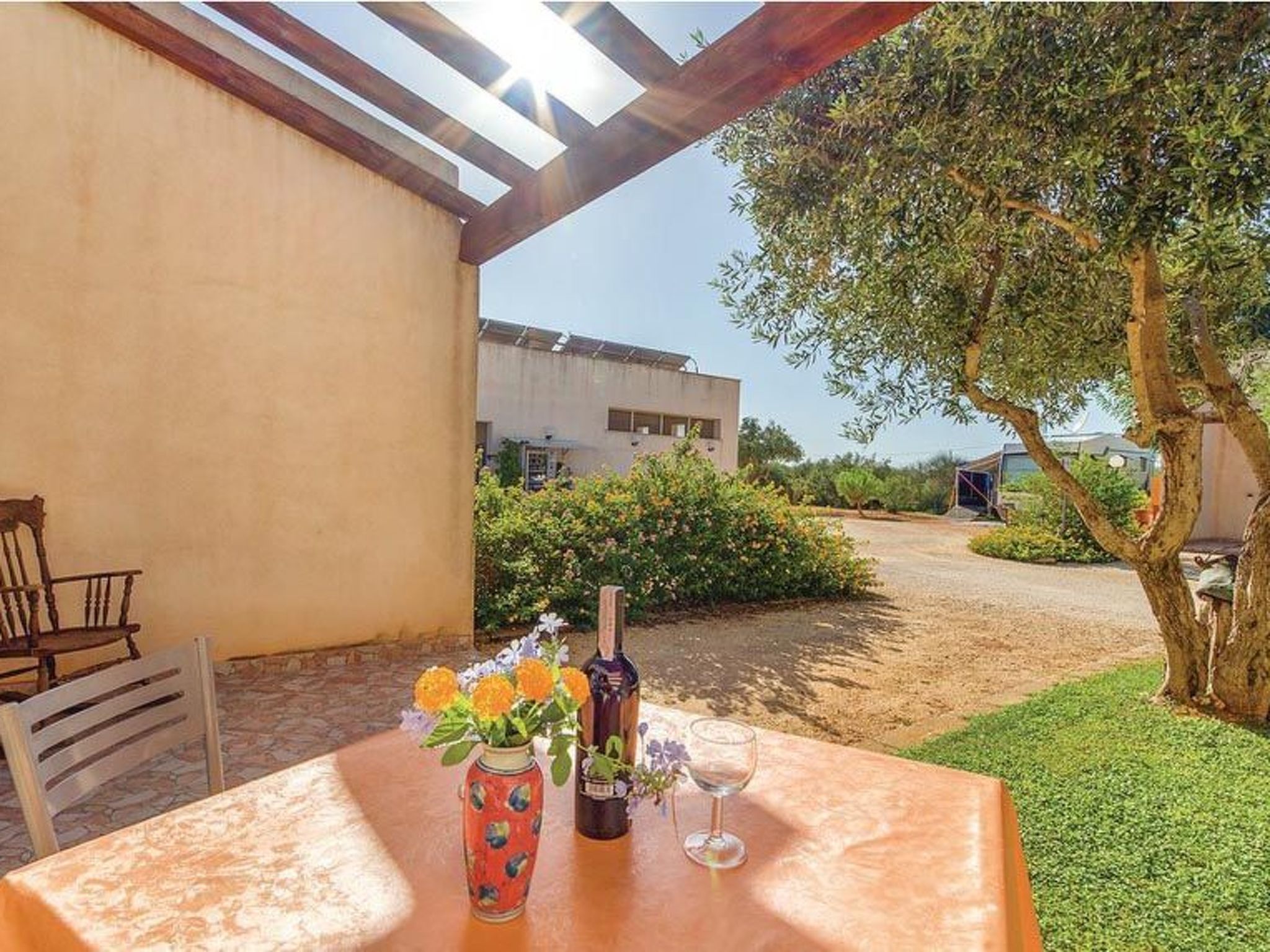 Appartement in Marsala mit gemeinschaftlichem Pool, Grill und Garten-Binnen