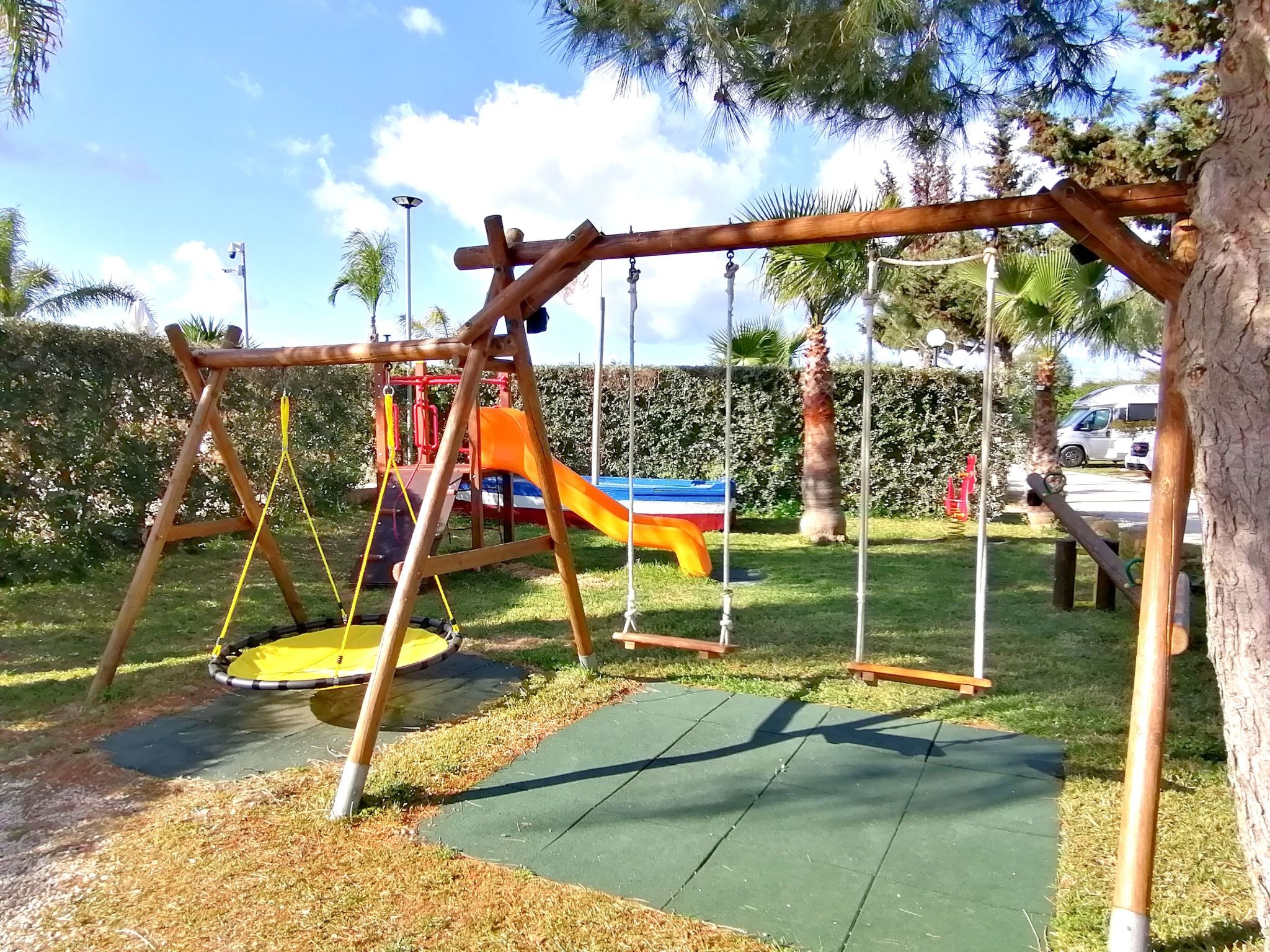 Appartement in Marsala mit gemeinschaftlichem Pool, Grill und Garten-Binnen