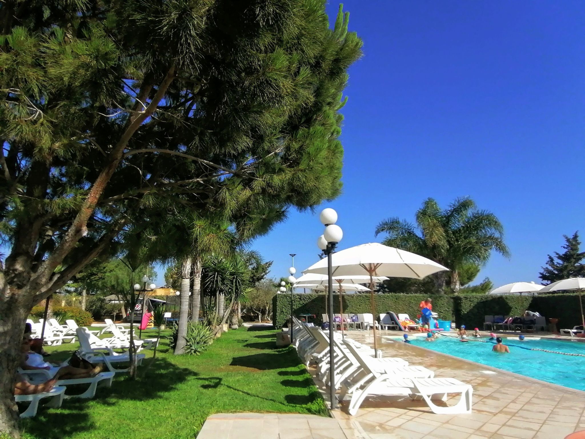 Appartement in Marsala mit gemeinschaftlichem Pool, Grill und Garten-Binnen