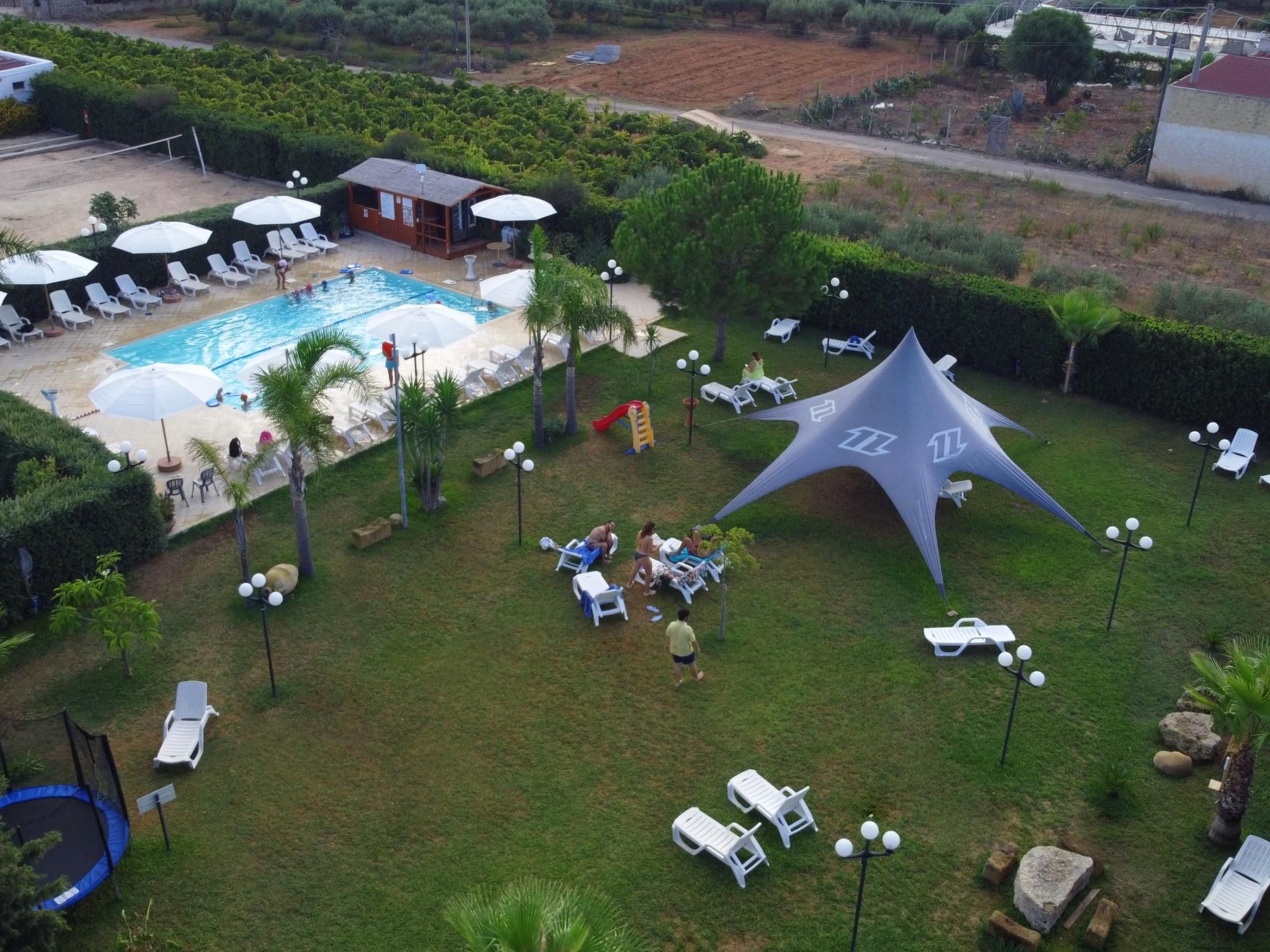 Appartement in Marsala mit gemeinschaftlichem Pool, Grill und Garten-Binnen