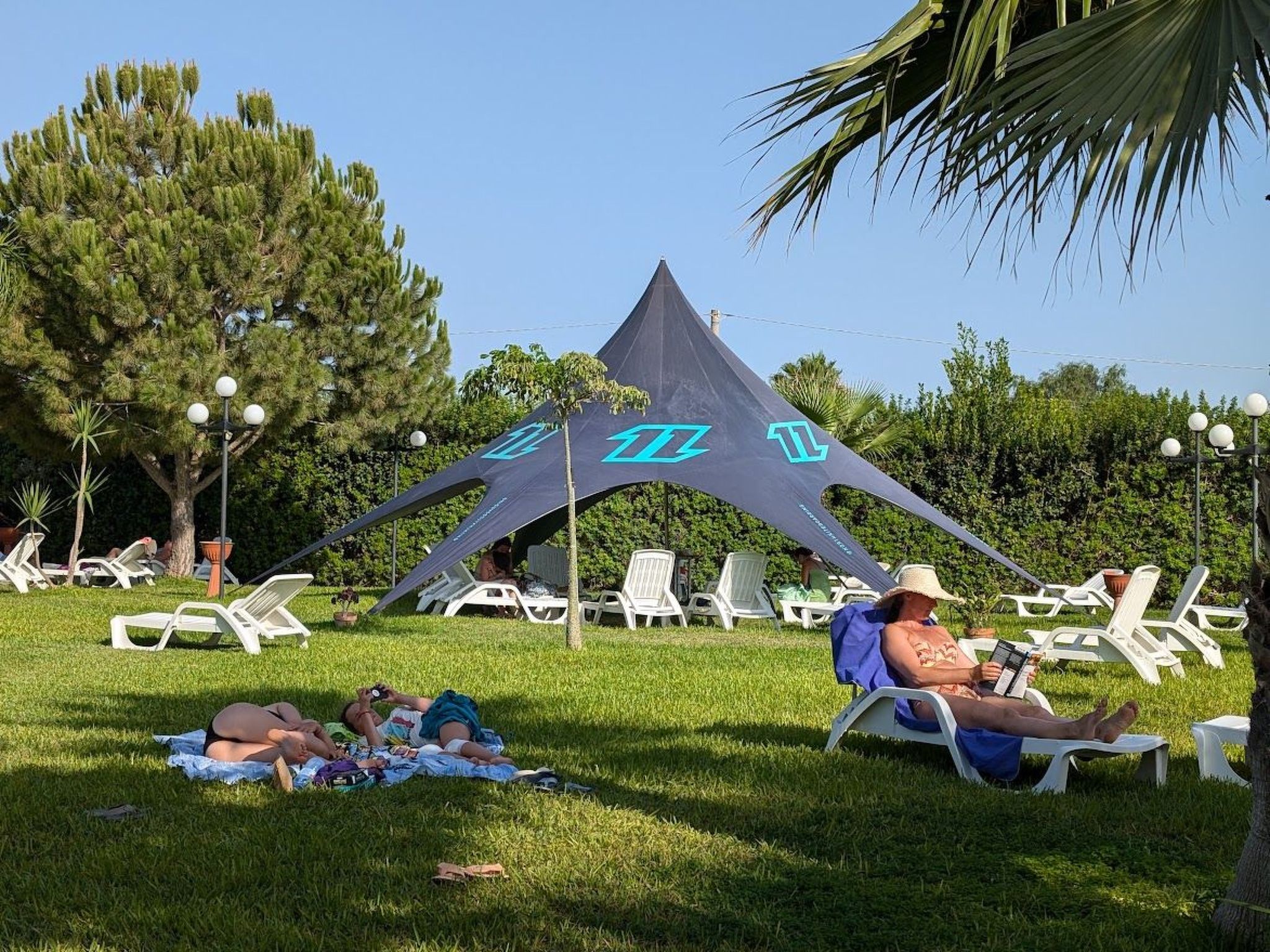 in Marsala mit Terrasse, gemeinschaftlichem Pool und Grill Villa in Marsala