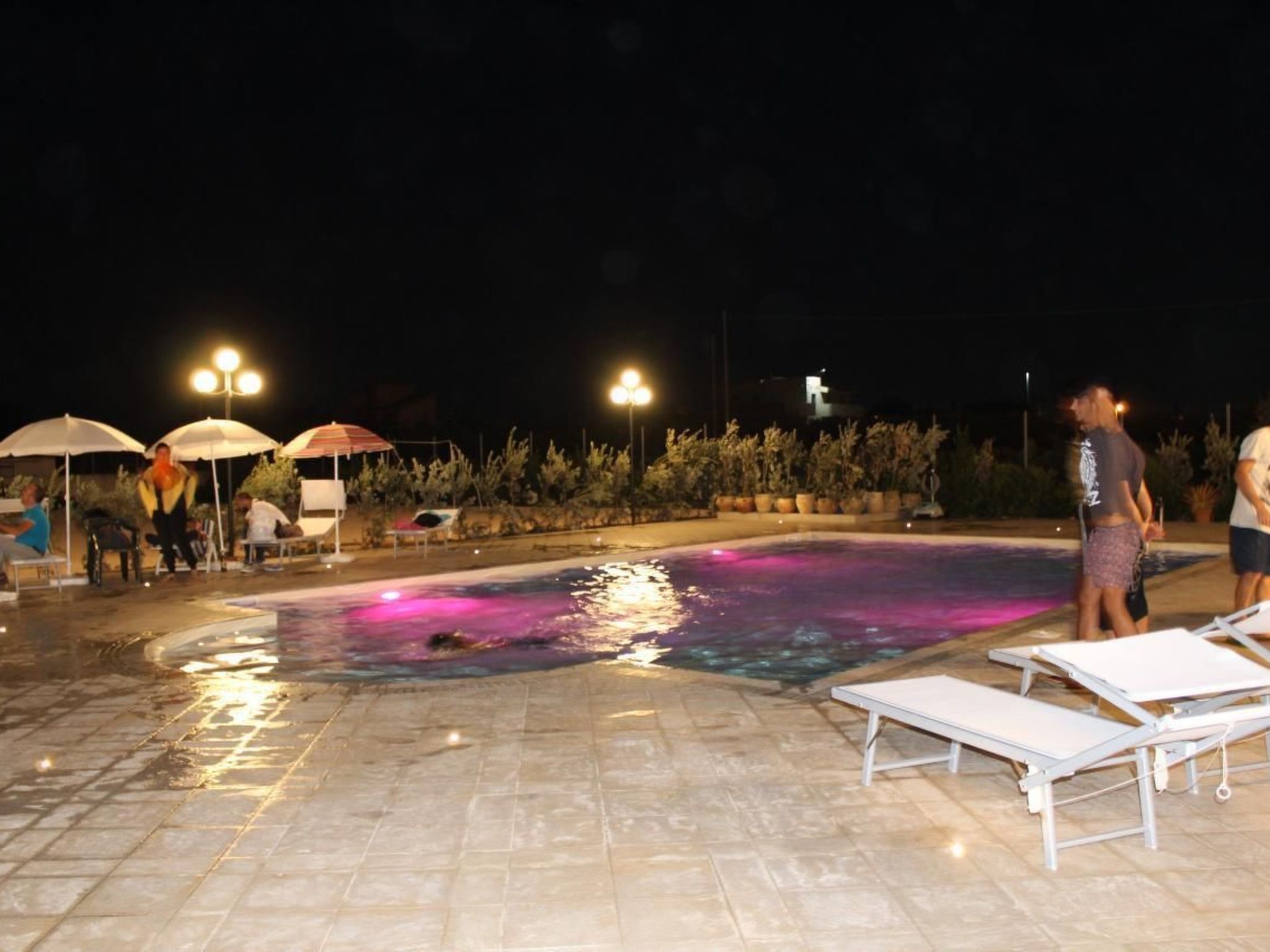 In Marsala mit Terrasse, gemeinschaftlichem Pool und Grill-Binnen