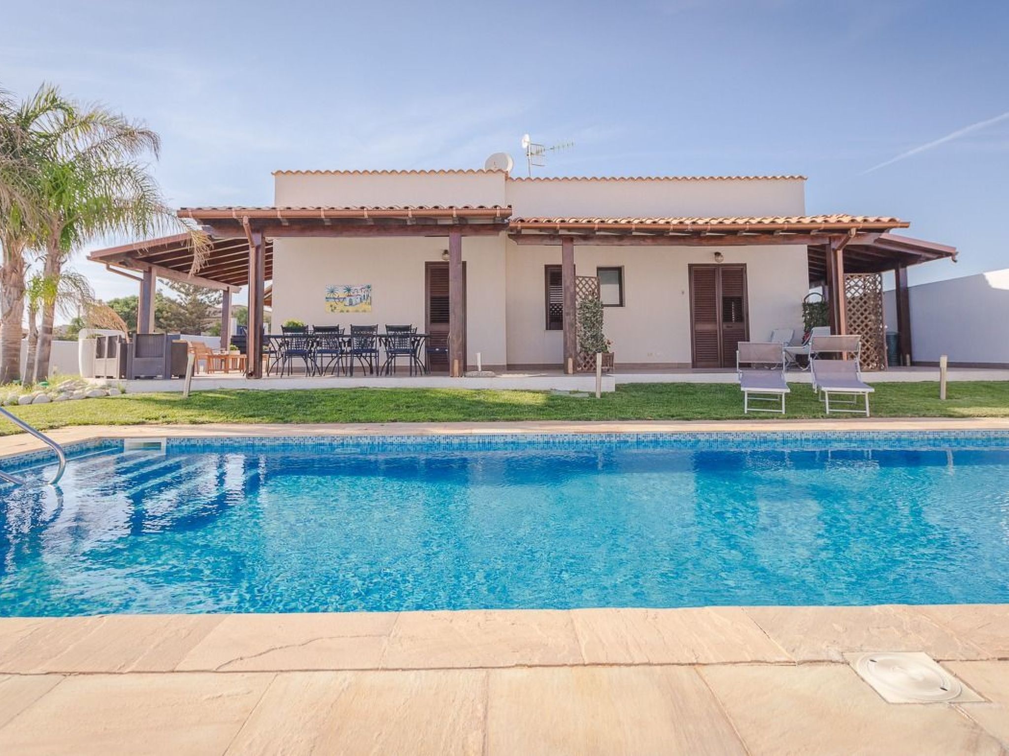 Vakantiehuis met privé zwembad in Campobello di Mazara (Italië) voor 6 personen