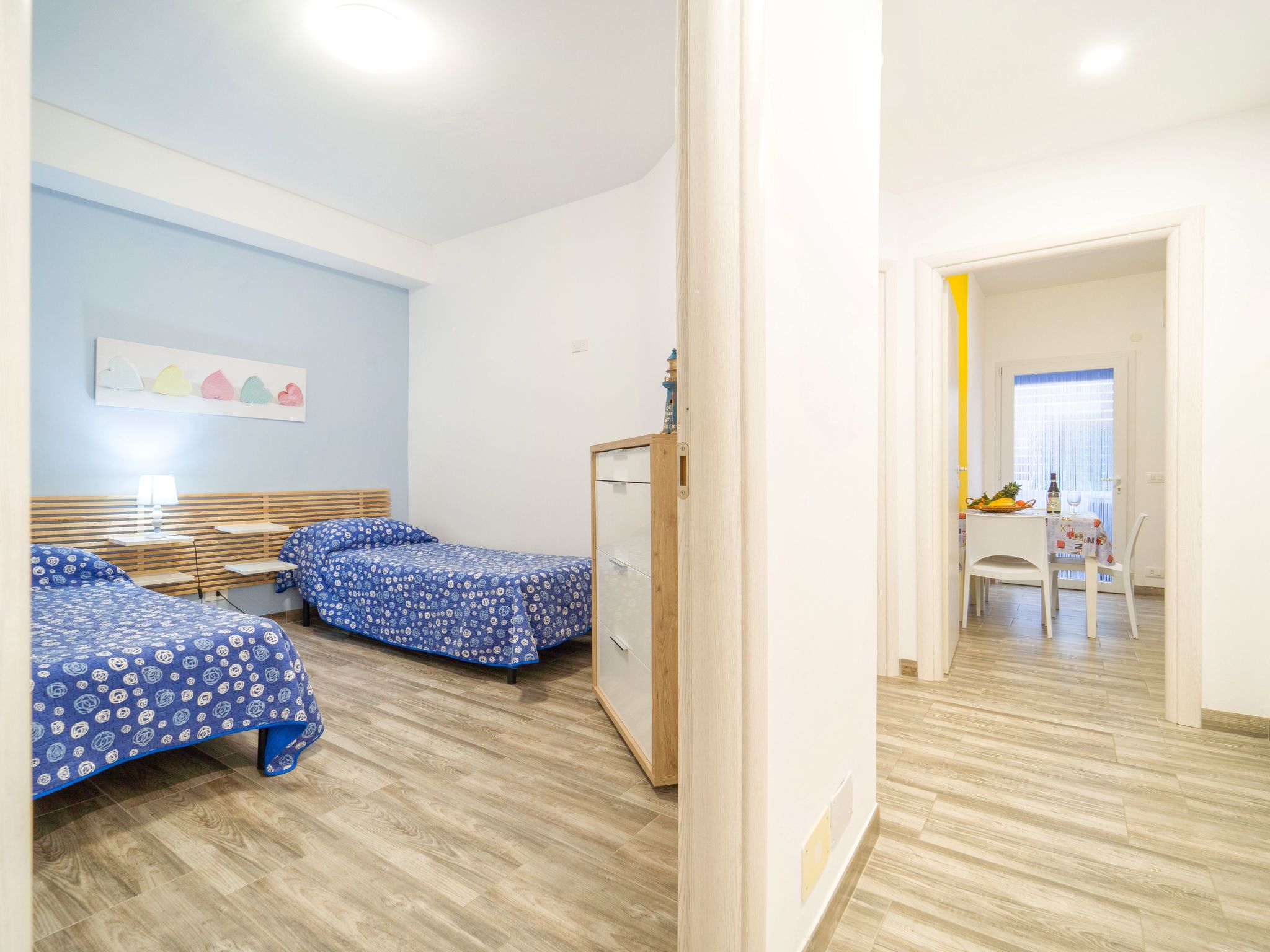 Für 2 Personen  + 2 Kinder ca. 70 m&sup2; in Porto Palo, Sizilien (Provinz Agri - Drinnen