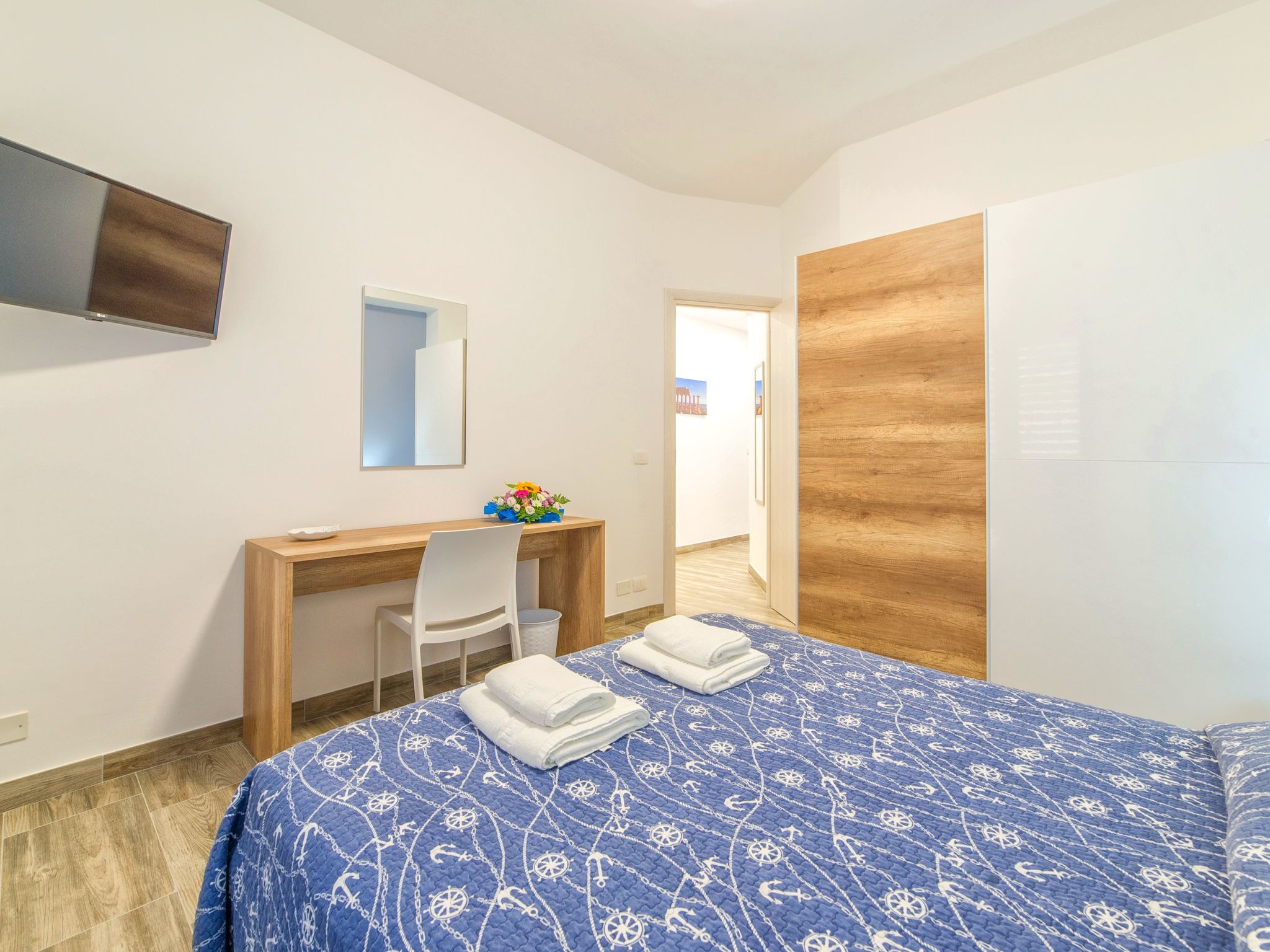 Für 2 Personen  + 2 Kinder ca. 70 m&sup2; in Porto Palo, Sizilien (Provinz Agri - Drinnen