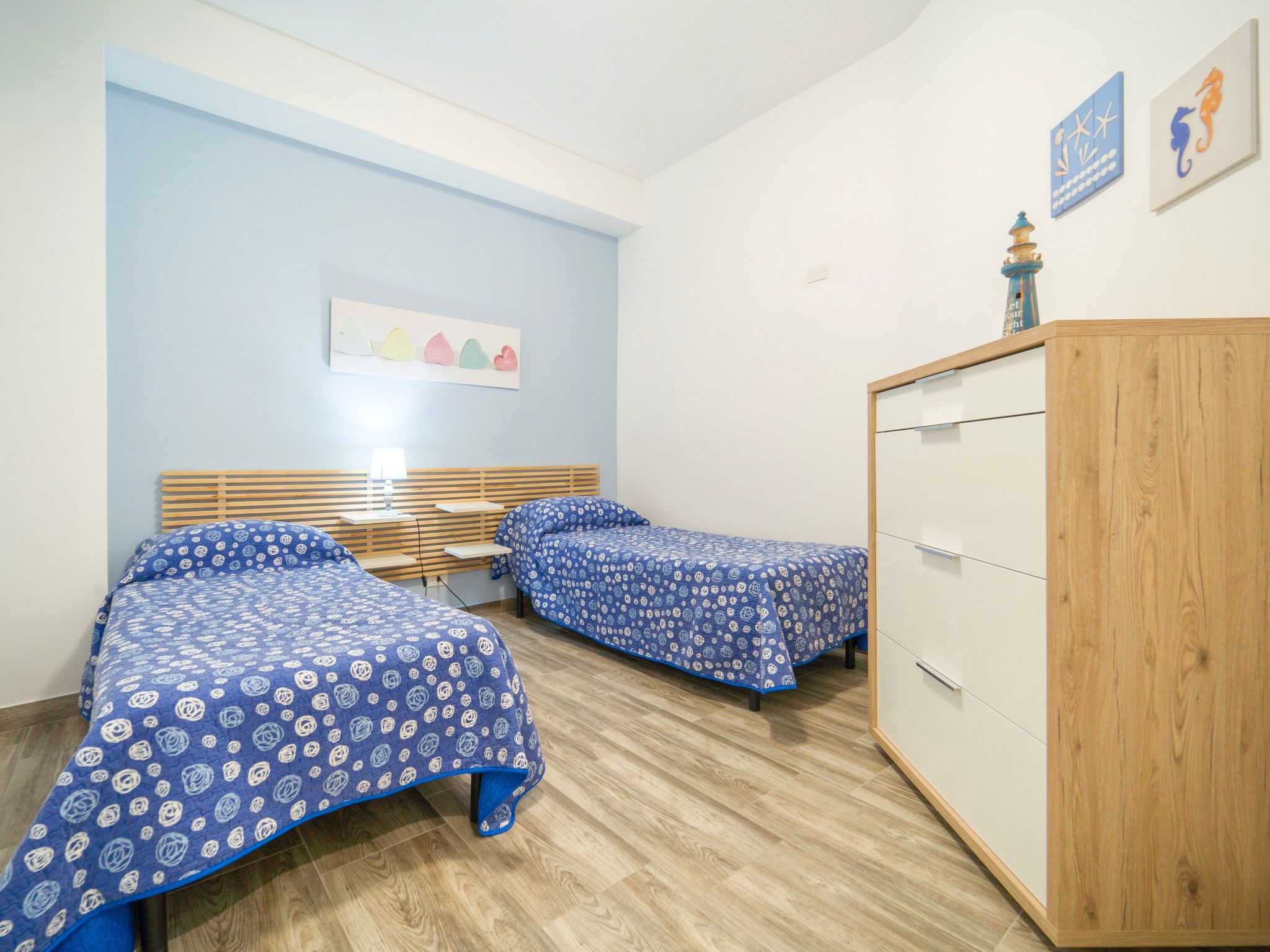 Für 2 Personen  + 2 Kinder ca. 70 m&sup2; in Porto Palo, Sizilien (Provinz Agri - Drinnen