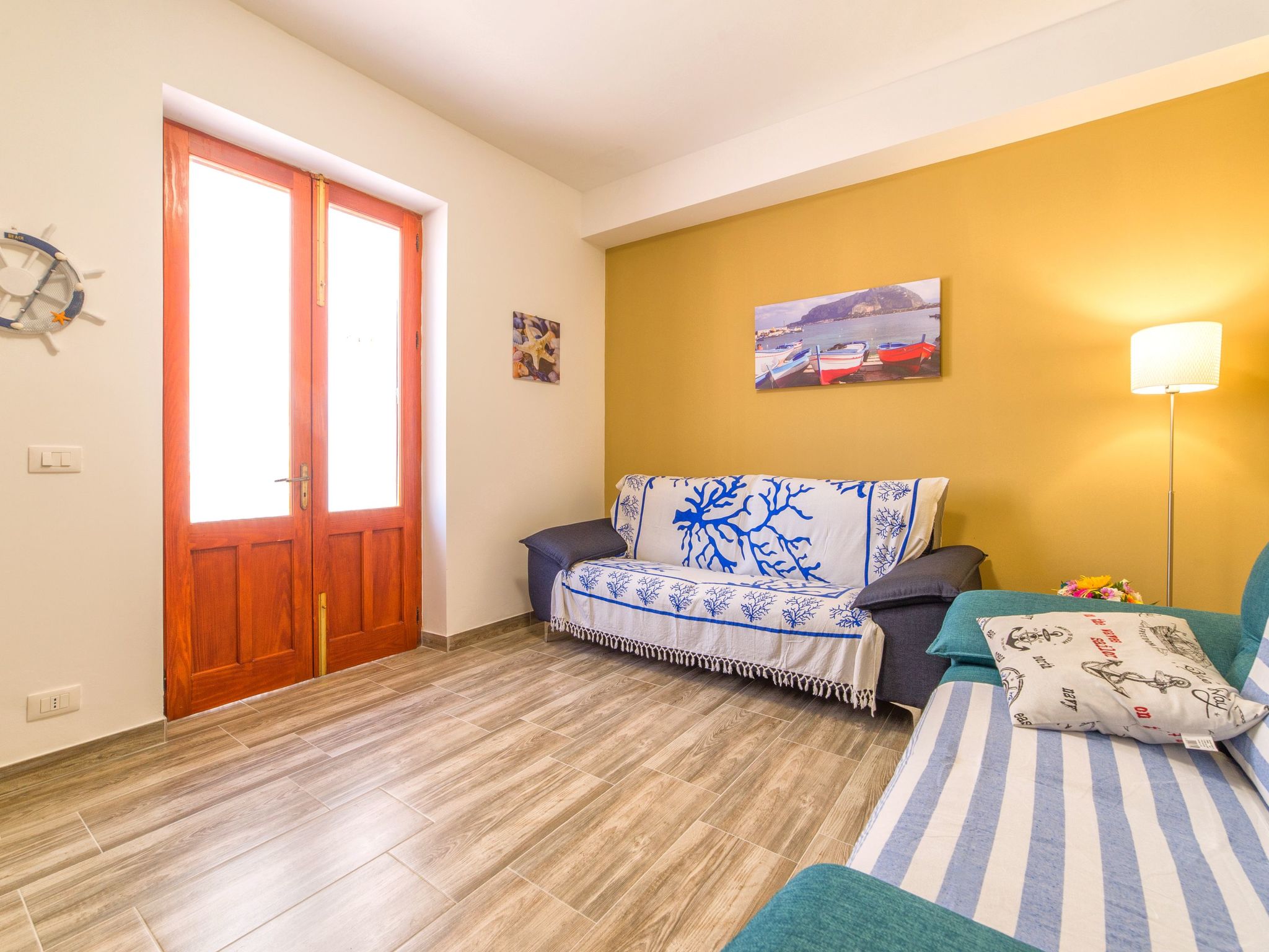 Für 2 Personen  + 2 Kinder ca. 70 m&sup2; in Porto Palo, Sizilien (Provinz Agri - Drinnen