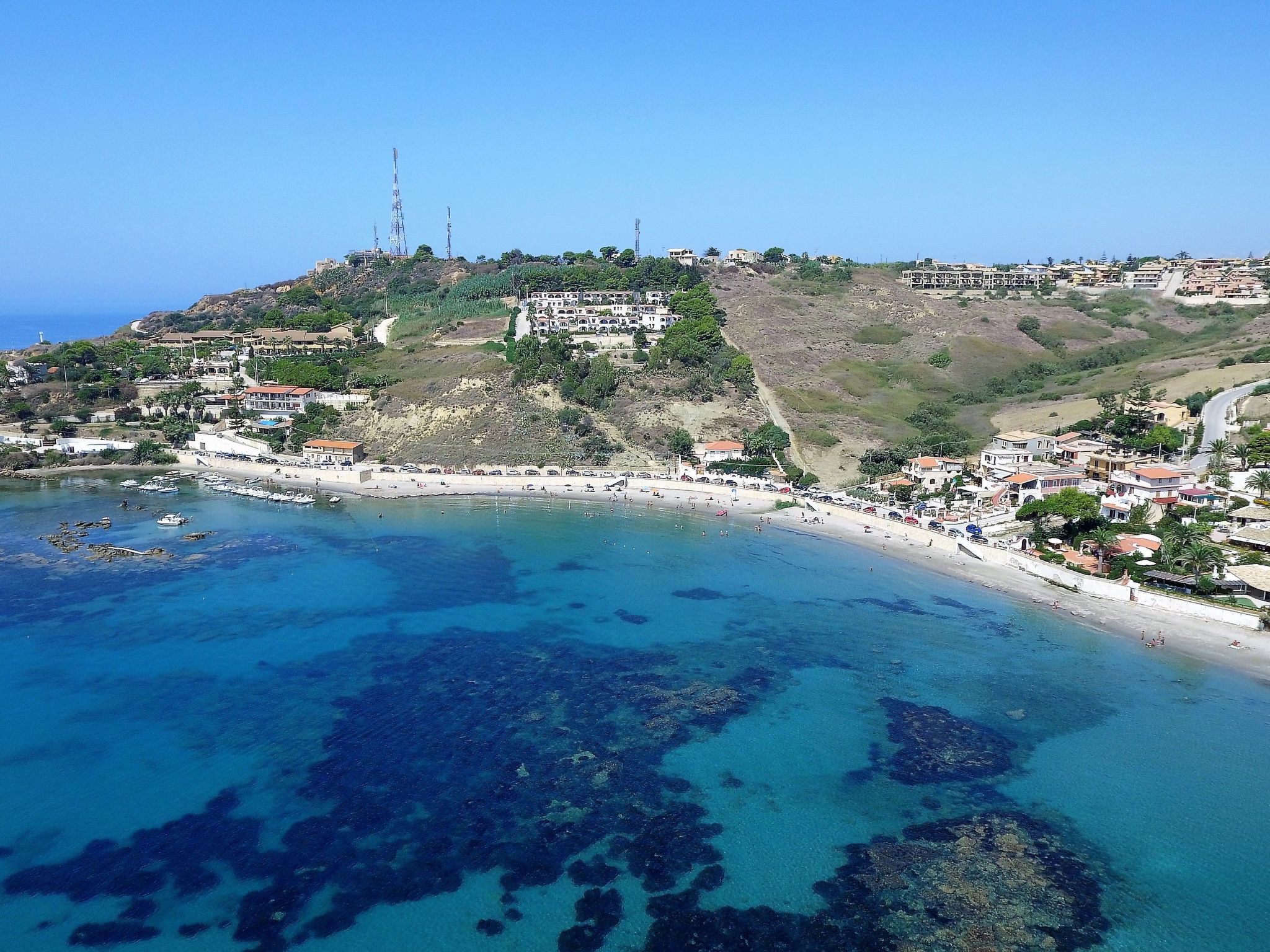 Ferienhaus mit umzäuntem Garten in Sciacca (Italien) und 1 Hund erlaubt