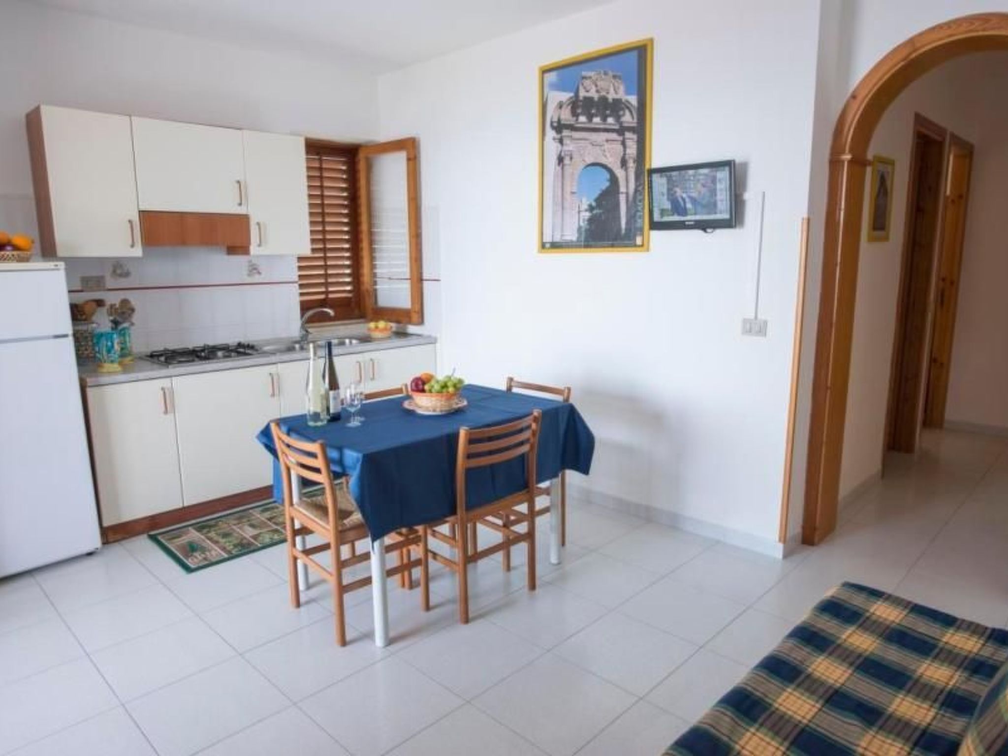 Appartement in Sciacca mit Terrasse und Garten-Binnen