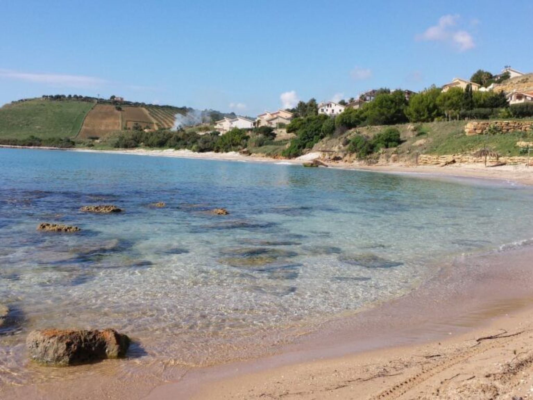 Ruhige Ferienwohnung in Sciacca mit Grill und Terrasse und Meerblick-Inside