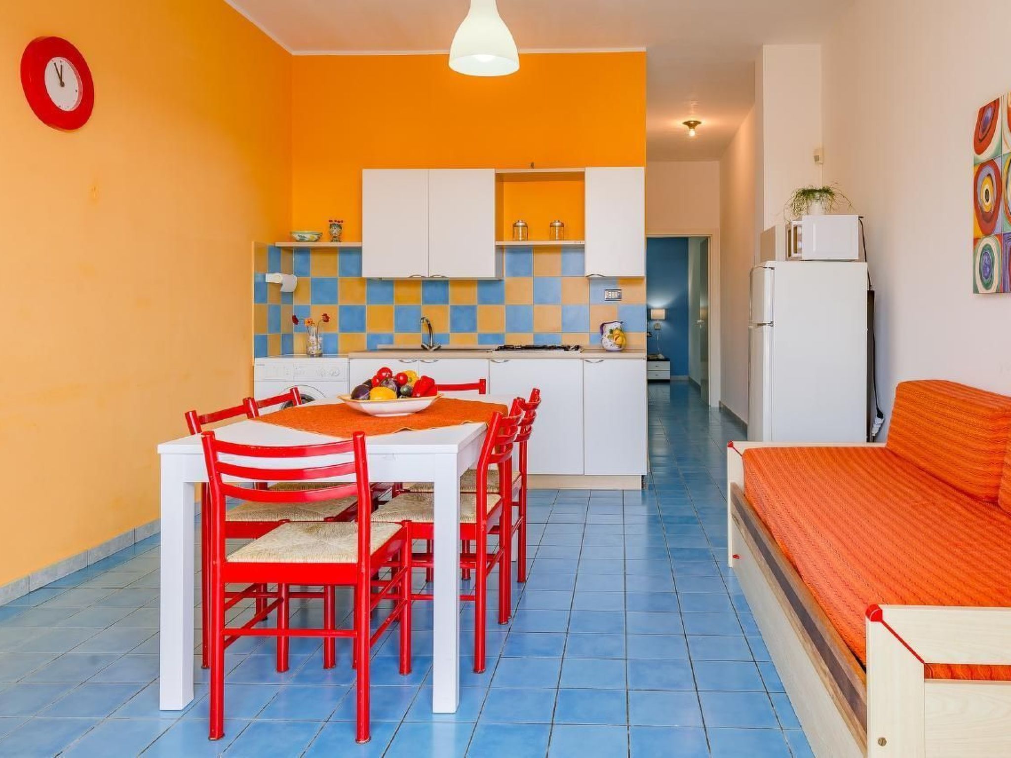 Appartement in Sciacca mit Terrasse und Grill-Inside