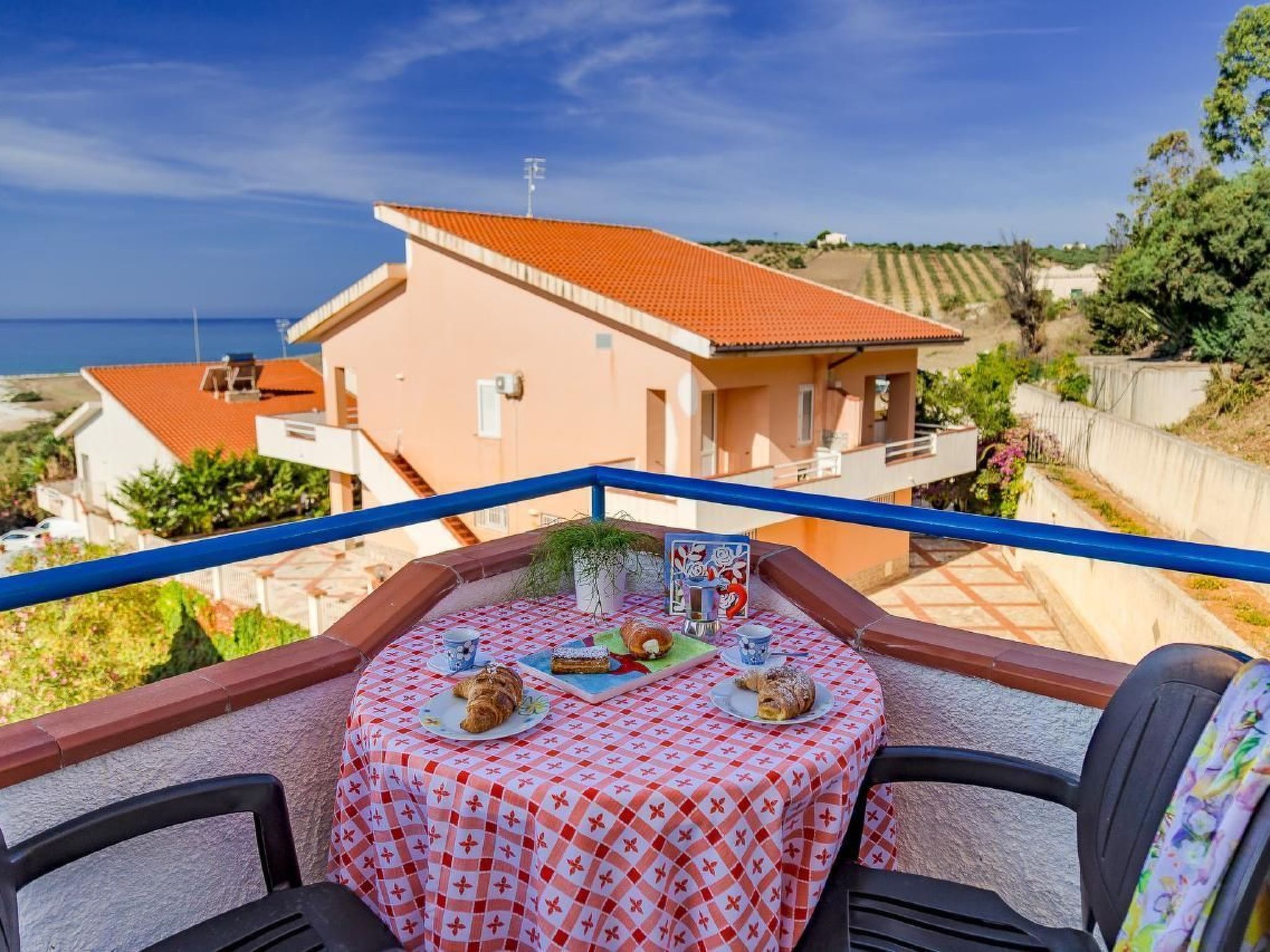 Appartement in Sciacca mit Terrasse und Grill-Inside
