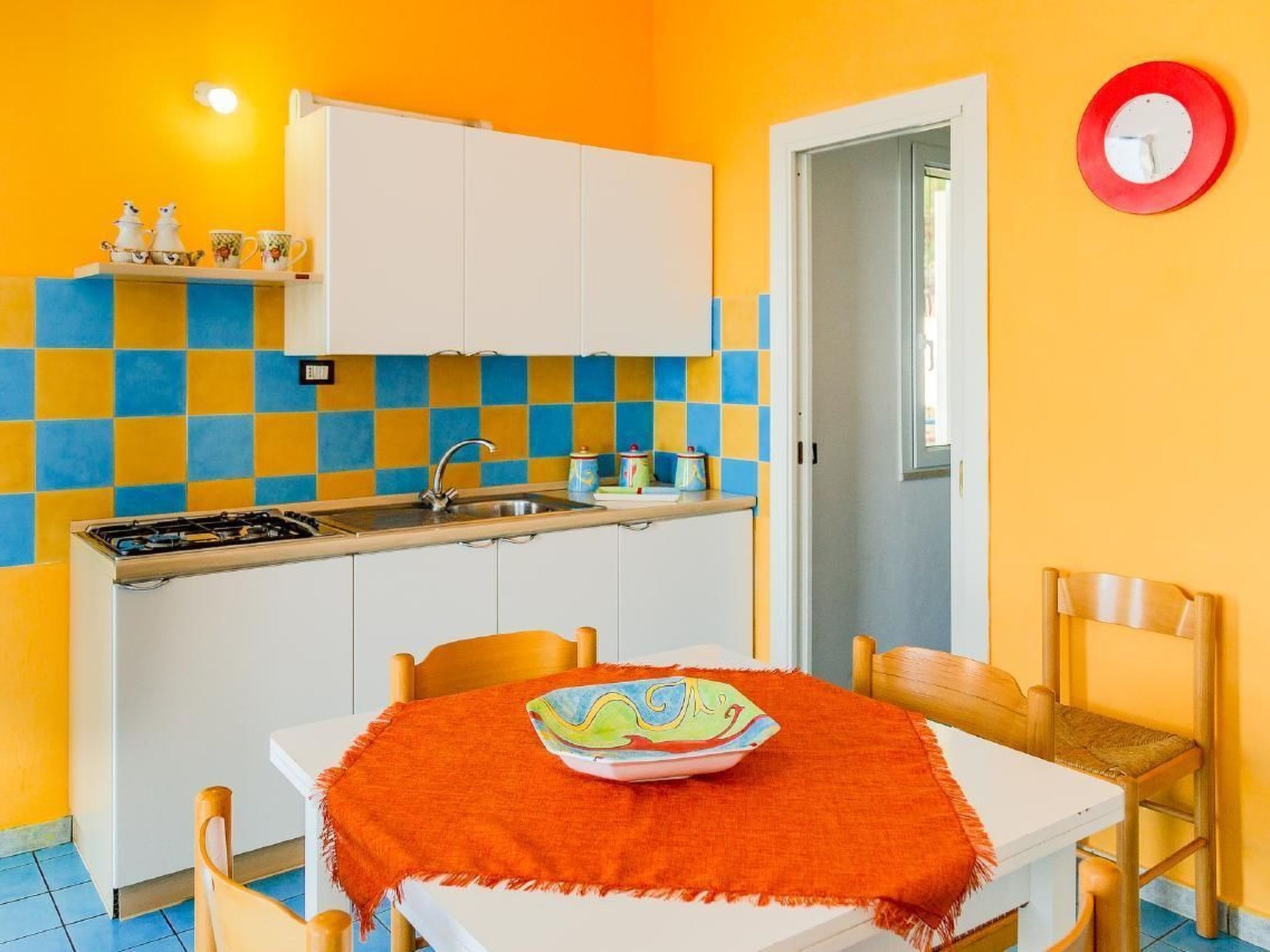 Appartement in Sciacca mit Terrasse und Grill-Inside