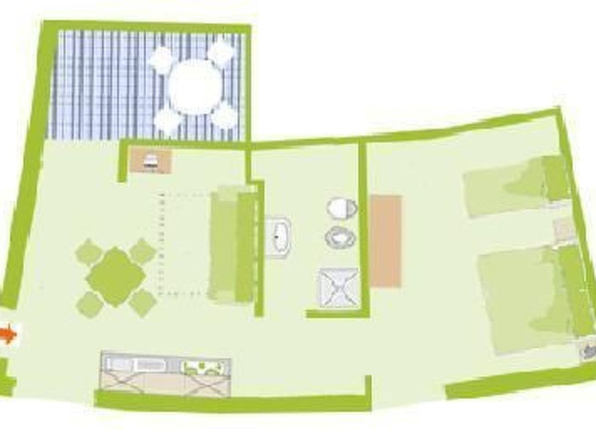 Tulpe Wohnung-Drinnen