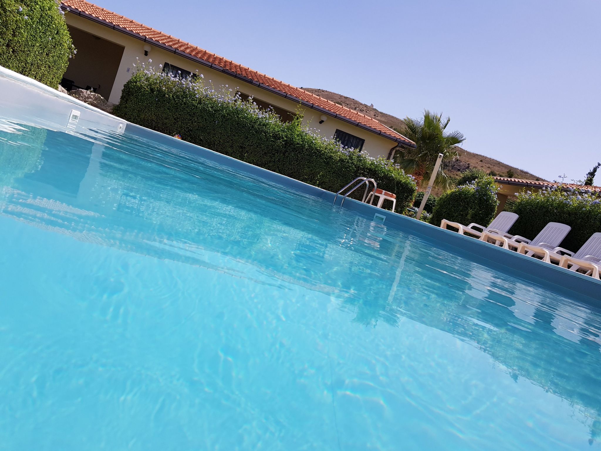 Ferienhaus mit umzäuntem Garten in Cattolica Eraclea (Italien) und 1 Hund erlaubt