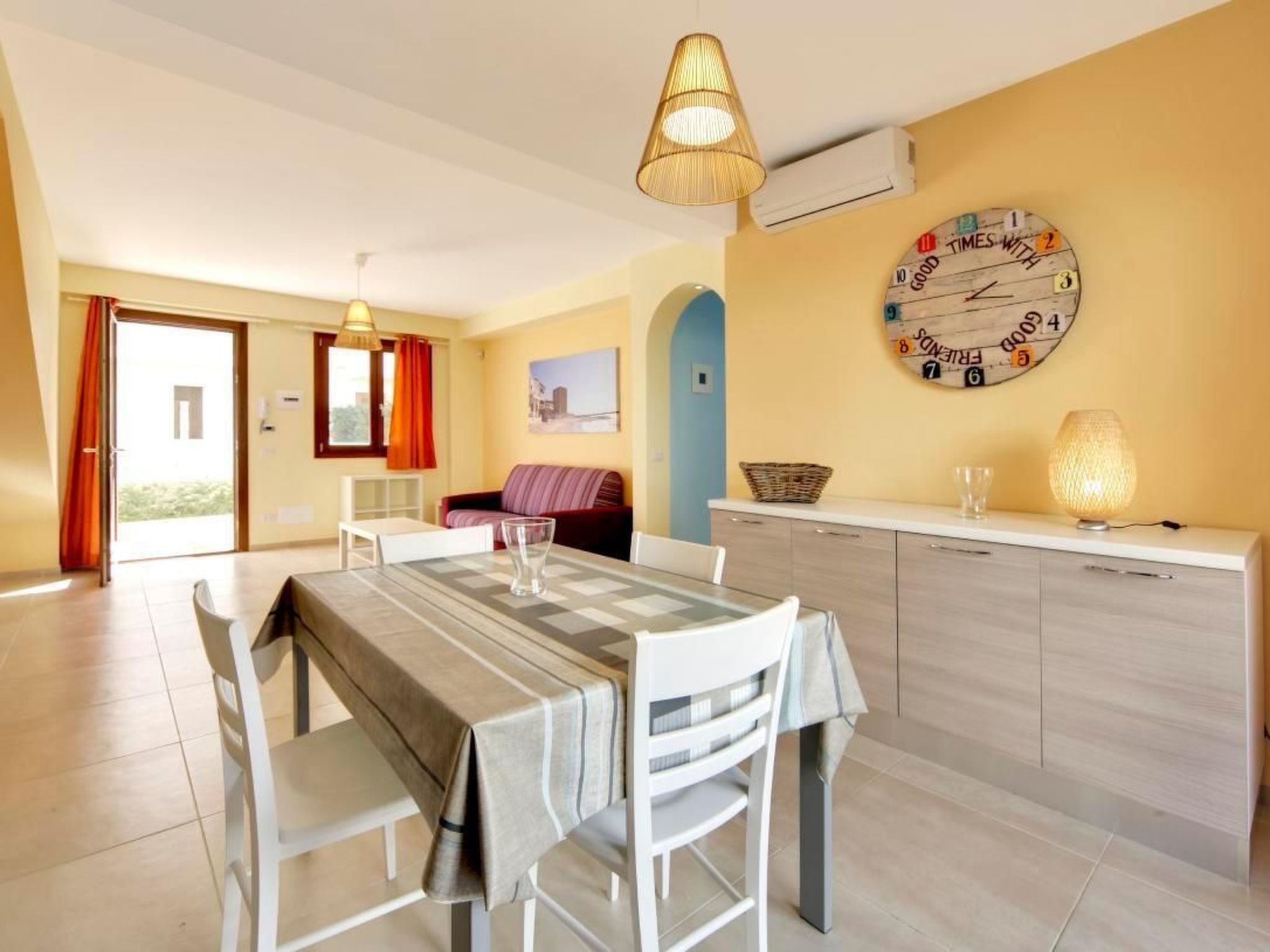 Gemütliche Wohnung in Punta Secca mit Grill und Garten und Neben dem Strand