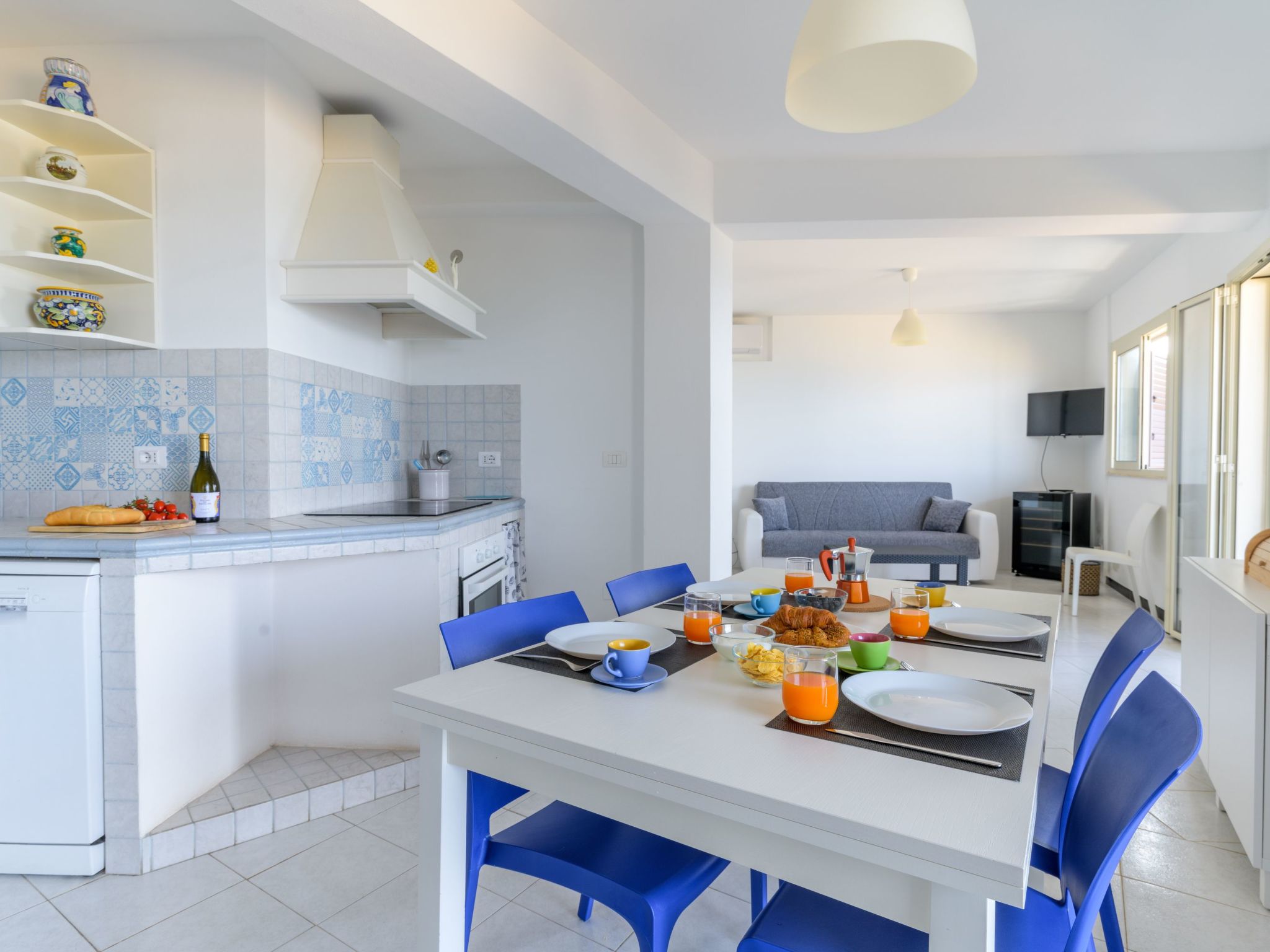 Numa, Wohnung am Strand - Punta Secca-Inside